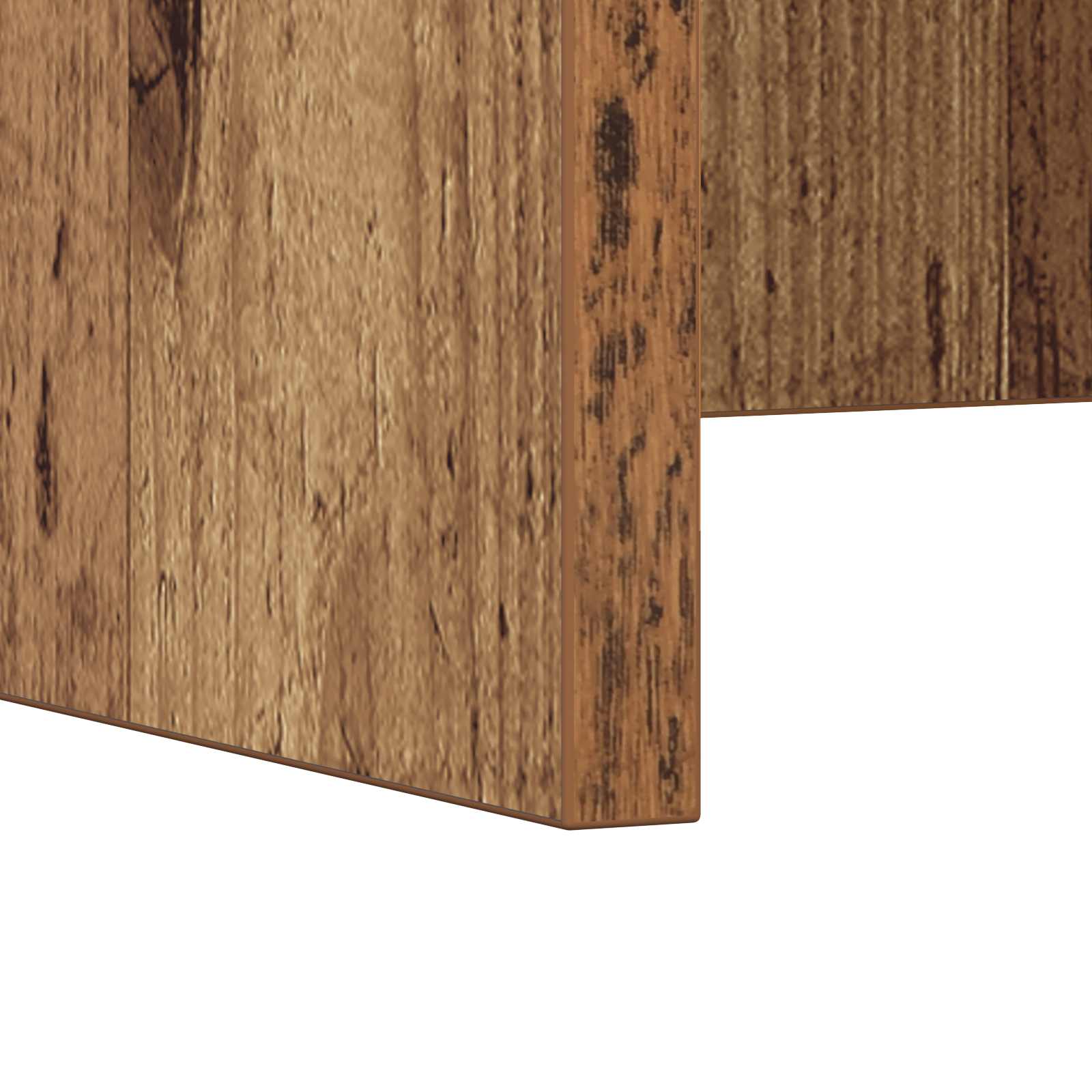 Wandbureau Wandgemonteerd Oud Hout 60 x 45 x 30 cm Bewerkt hout is nu te koop bij PeponiXL, paradijselijk wonen!