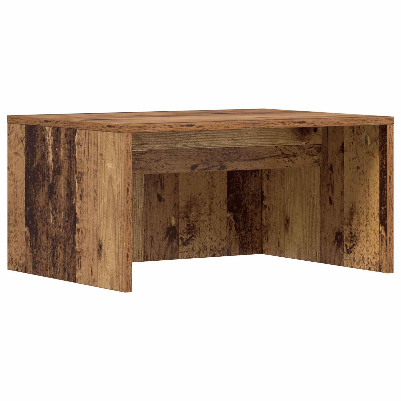 Wandbureau Wandgemonteerd Oud Hout 60 x 45 x 30 cm Bewerkt hout is nu te koop bij PeponiXL, paradijselijk wonen!