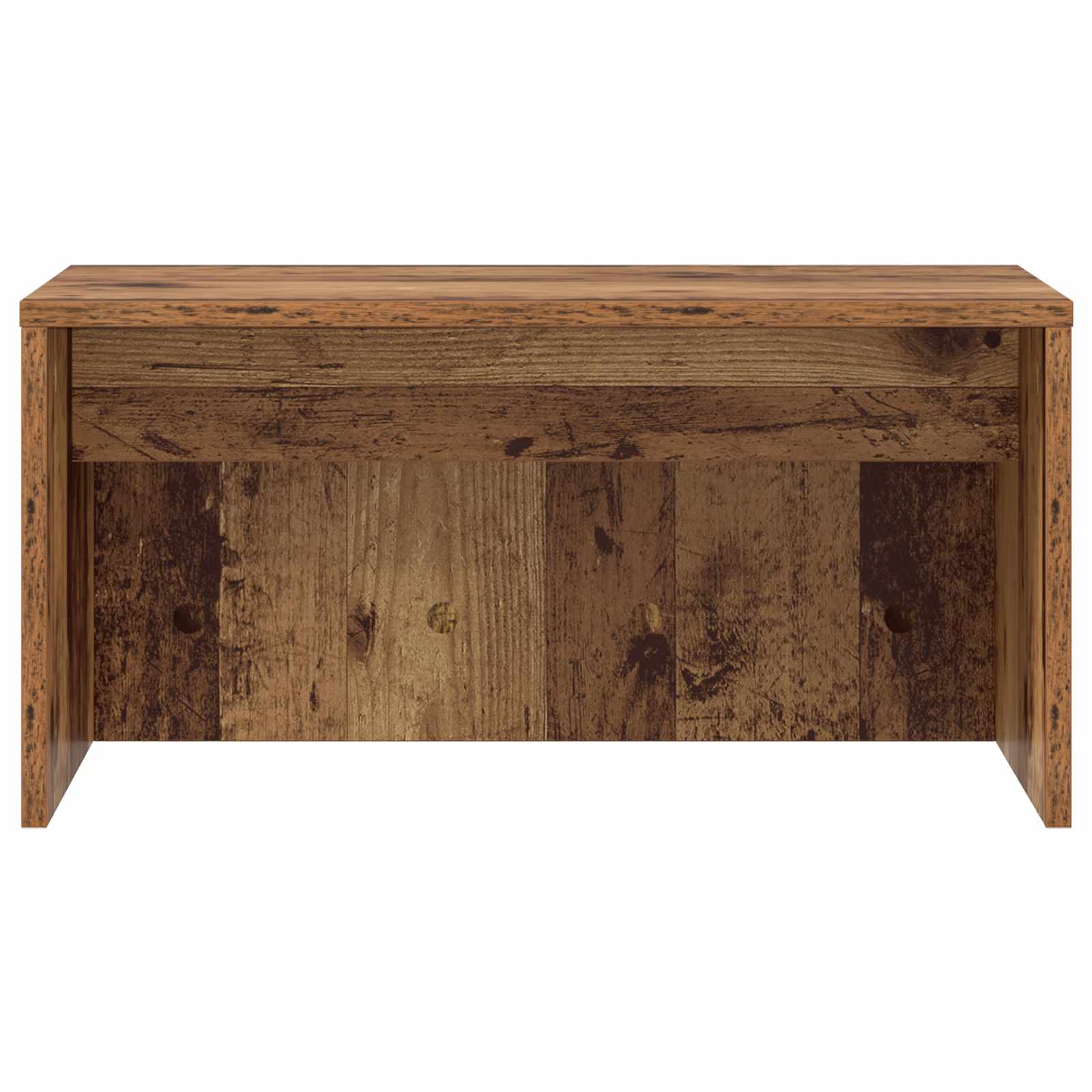 Wandbureau Wandgemonteerd Oud Hout 60 x 45 x 30 cm Bewerkt hout is nu te koop bij PeponiXL, paradijselijk wonen!