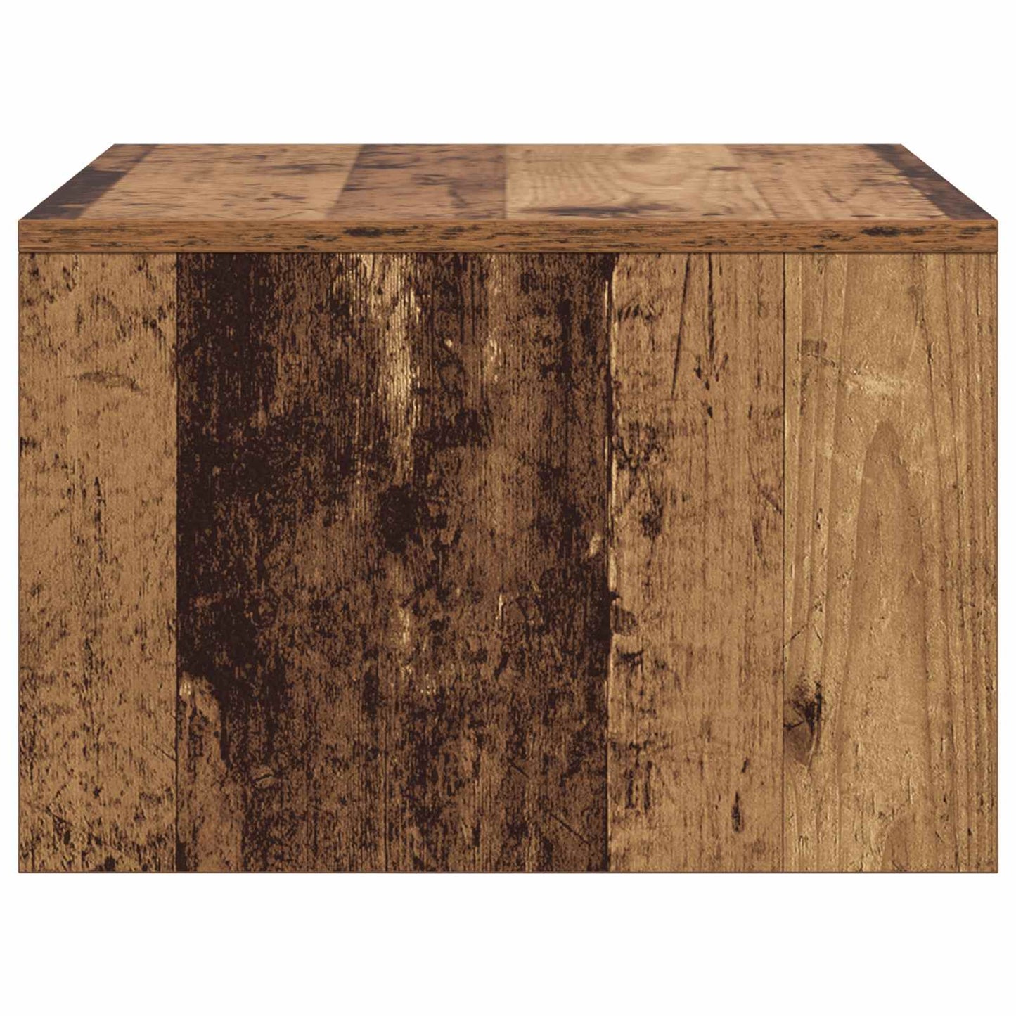 Wandbureau Wandgemonteerd Oud Hout 60 x 45 x 30 cm Bewerkt hout is nu te koop bij PeponiXL, paradijselijk wonen!