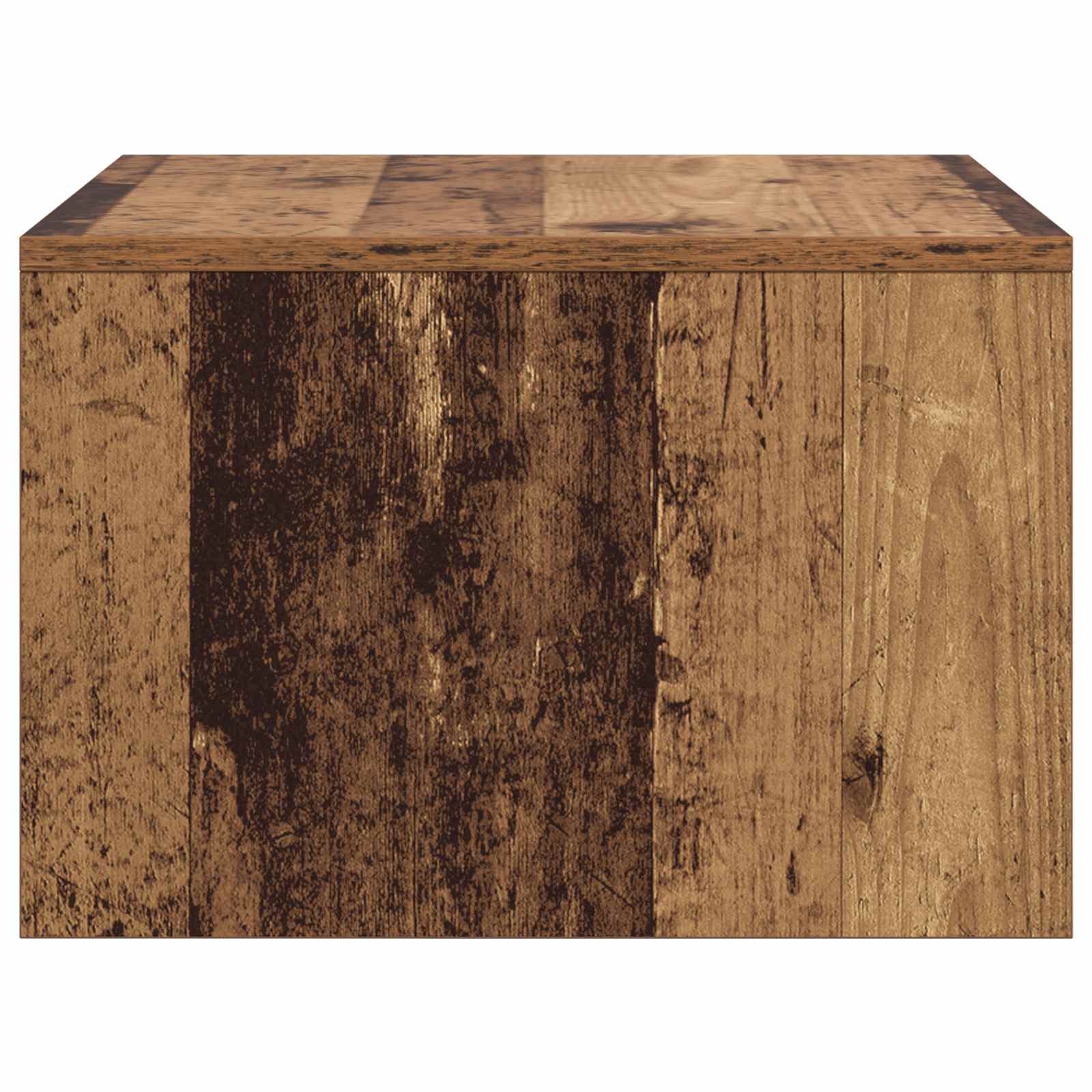Wandbureau Wandgemonteerd Oud Hout 60 x 45 x 30 cm Bewerkt hout is nu te koop bij PeponiXL, paradijselijk wonen!