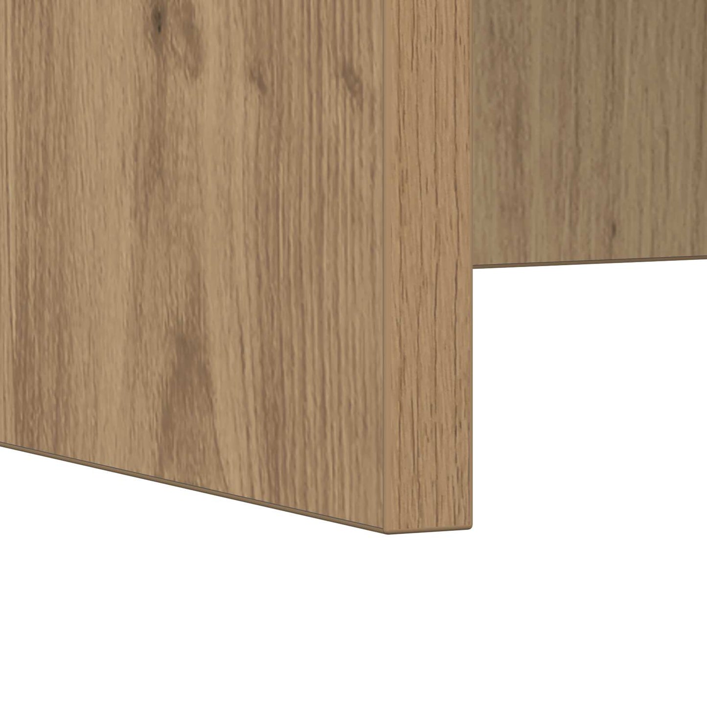 Wandbureau Artisan Eiken 60 x 45 x 30 cm Bewerkt hout is nu te koop bij PeponiXL, paradijselijk wonen!