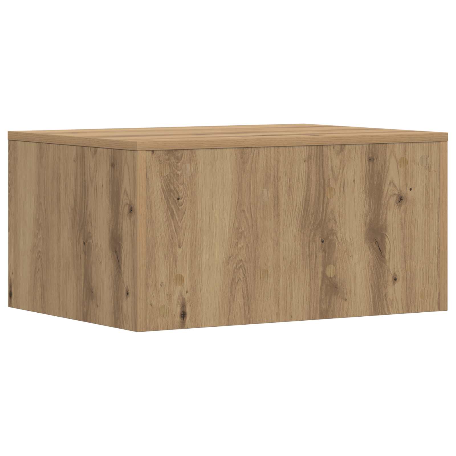 Wandbureau Artisan Eiken 60 x 45 x 30 cm Bewerkt hout is nu te koop bij PeponiXL, paradijselijk wonen!
