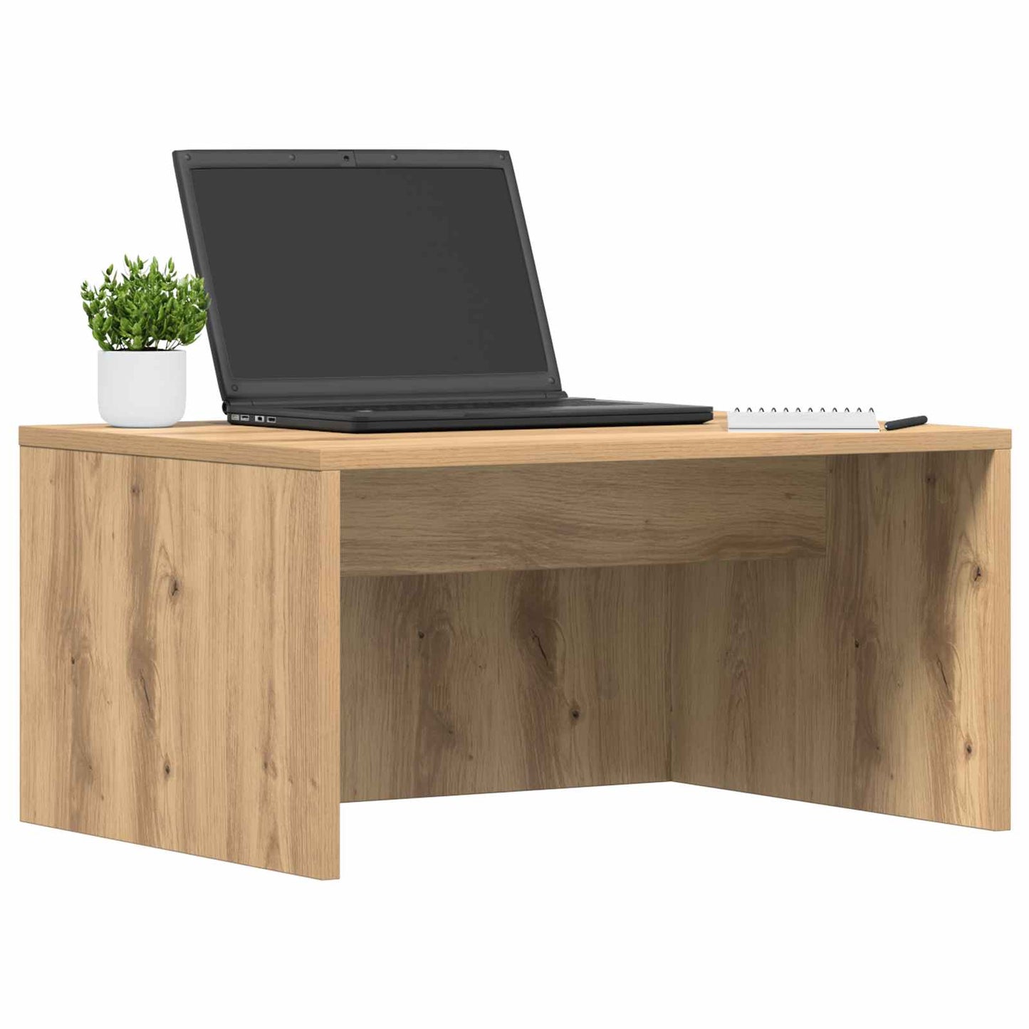 Wandbureau Artisan Eiken 60 x 45 x 30 cm Bewerkt hout is nu te koop bij PeponiXL, paradijselijk wonen!