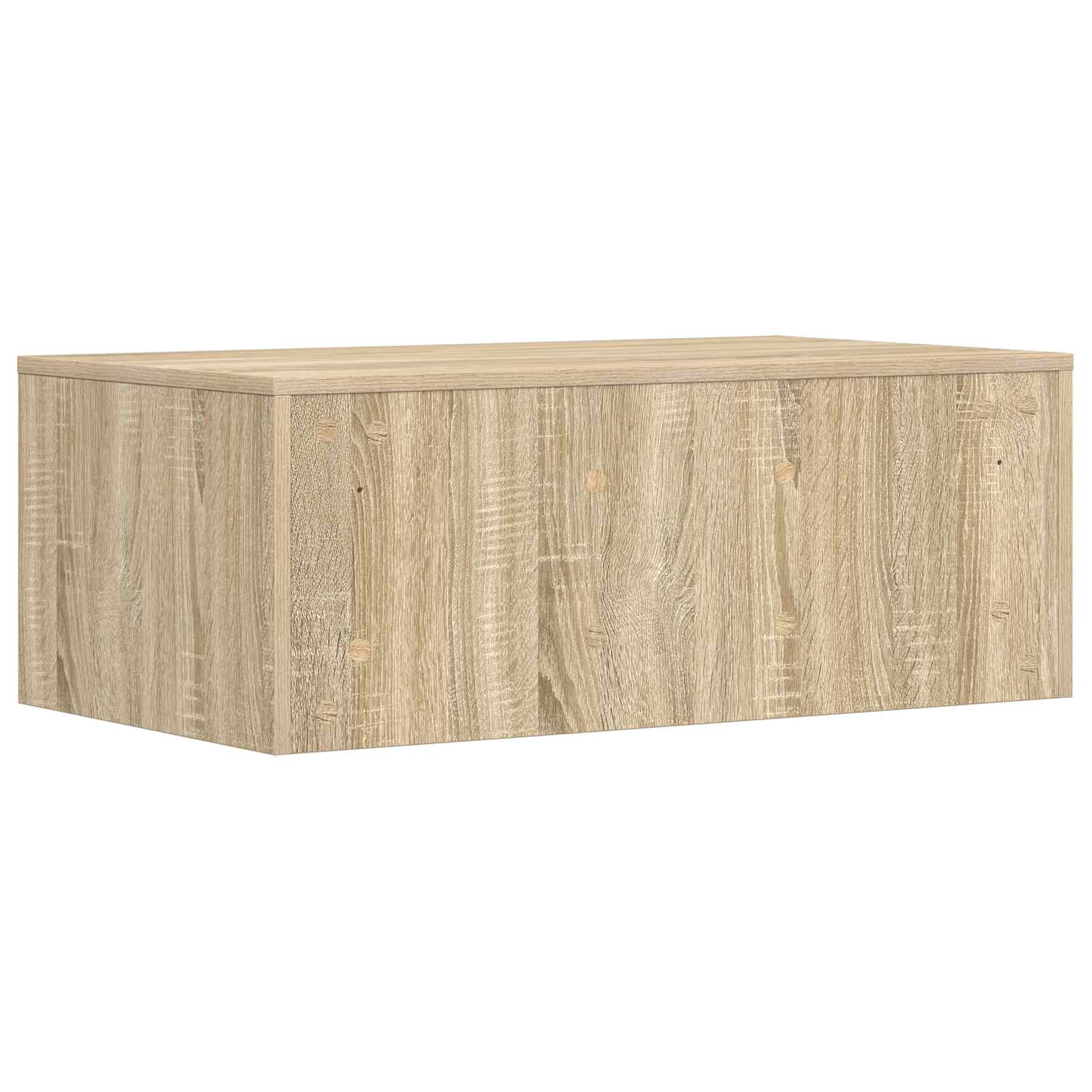 wandbureau Sonoma Eiken 80 x 45 x 30 cm is nu te koop bij PeponiXL, paradijselijk wonen!