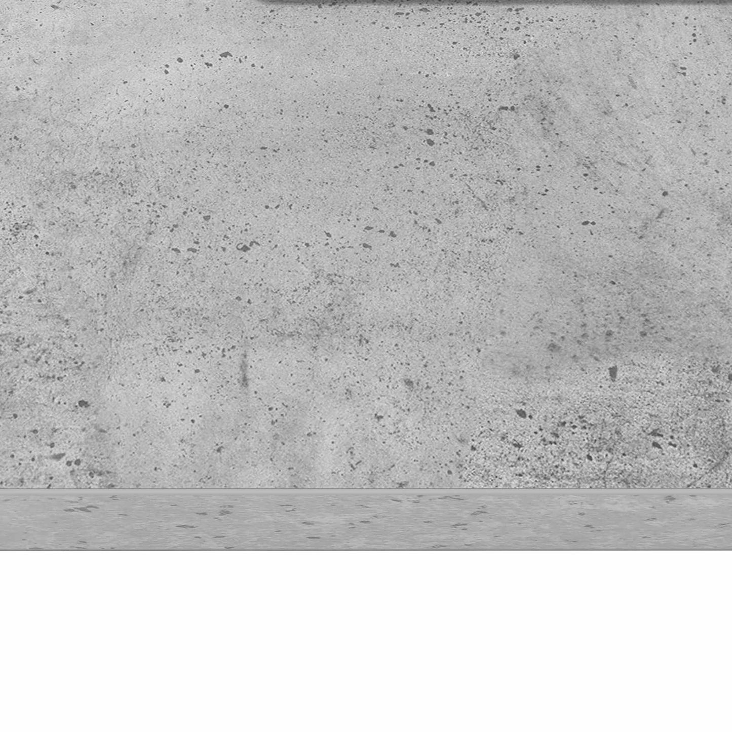 Wandbureau met opslag Beton Grijs 80 x 45 x 30 cm Bewerkt hout is nu te koop bij PeponiXL, paradijselijk wonen!