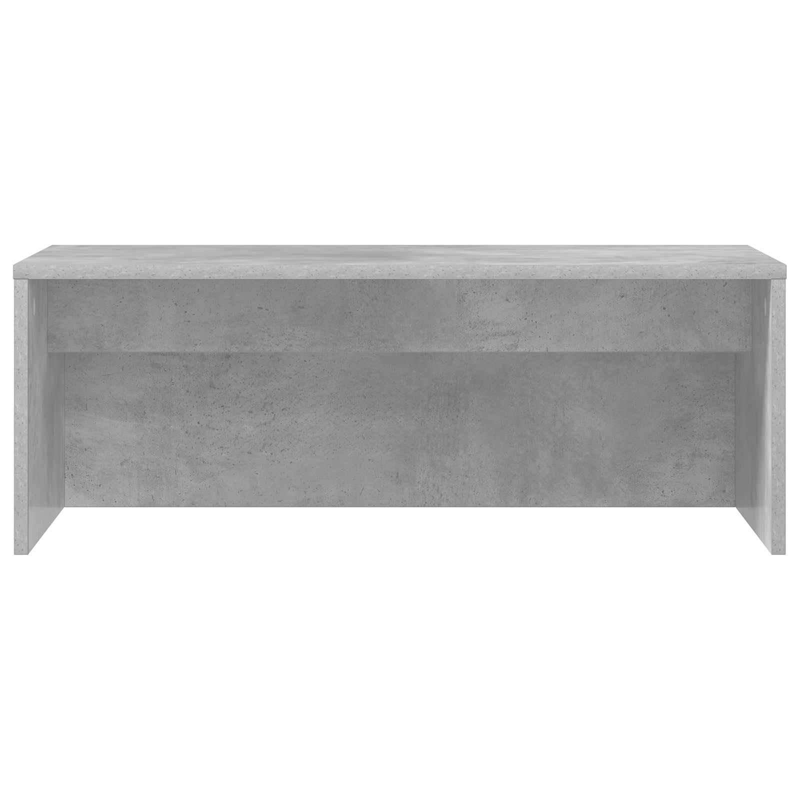Wandbureau met opslag Beton Grijs 80 x 45 x 30 cm Bewerkt hout is nu te koop bij PeponiXL, paradijselijk wonen!