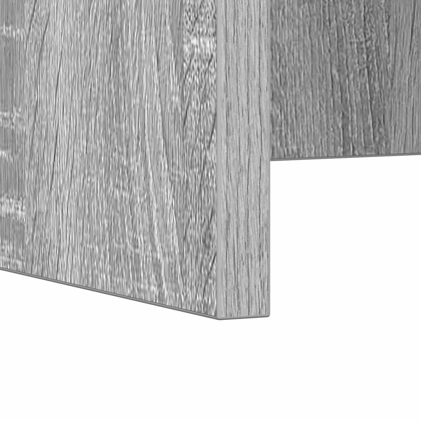 Wandbureau met opslag Grijs Sonoma 80 x 45 x 30 cm Bewerkt hout is nu te koop bij PeponiXL, paradijselijk wonen!