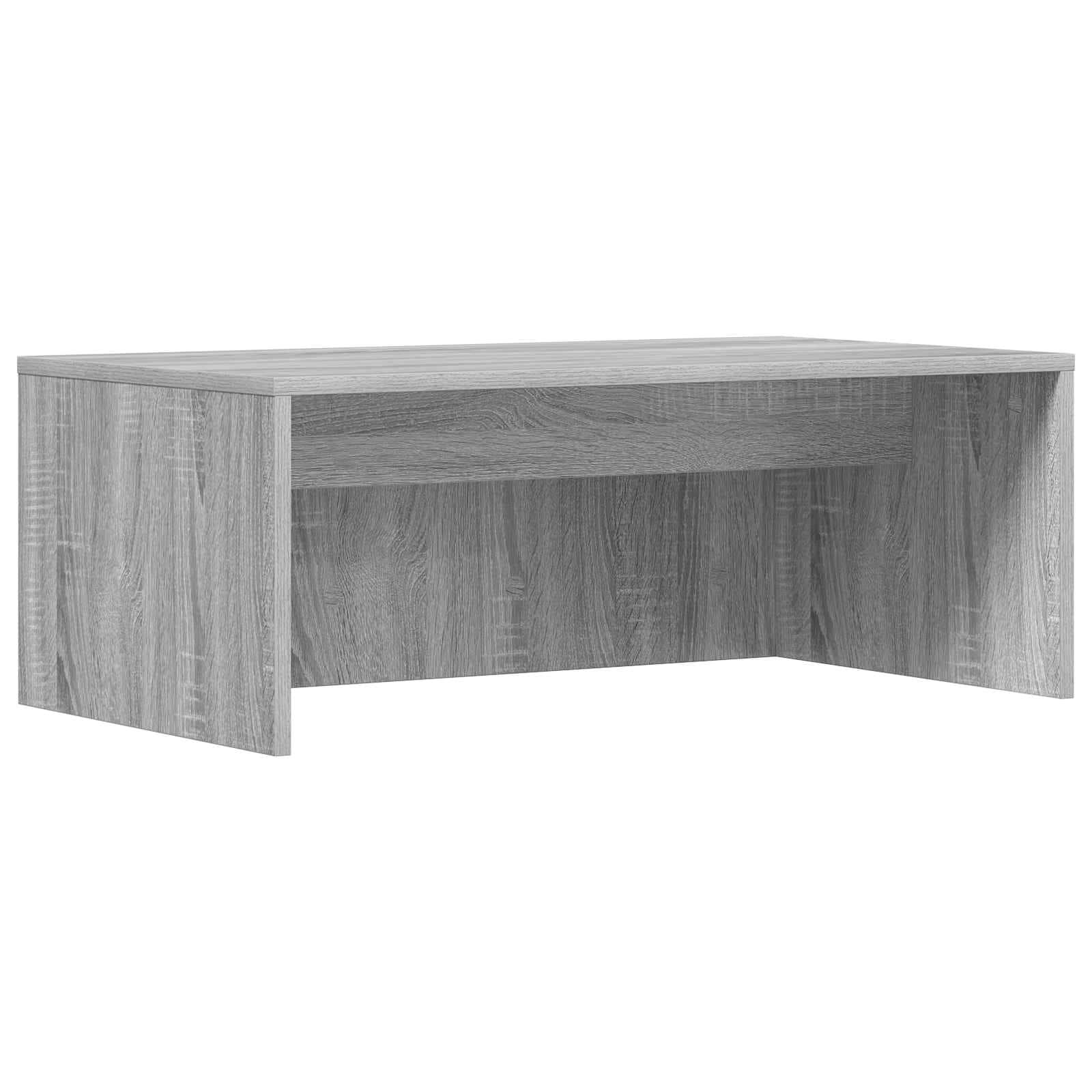 Wandbureau met opslag Grijs Sonoma 80 x 45 x 30 cm Bewerkt hout is nu te koop bij PeponiXL, paradijselijk wonen!