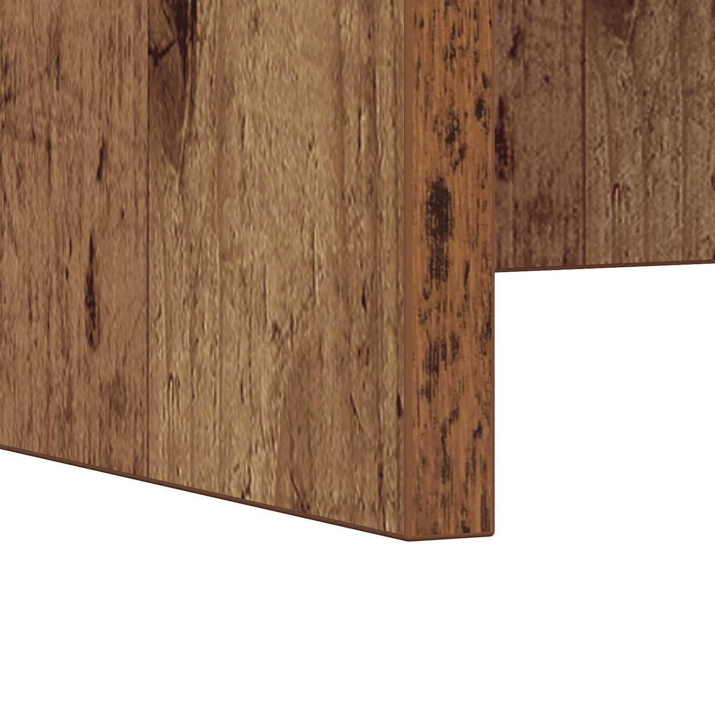 Wandbureau Wandgemonteerd Oud Hout 80 x 45 x 30 cm Bewerkt hout is nu te koop bij PeponiXL, paradijselijk wonen!