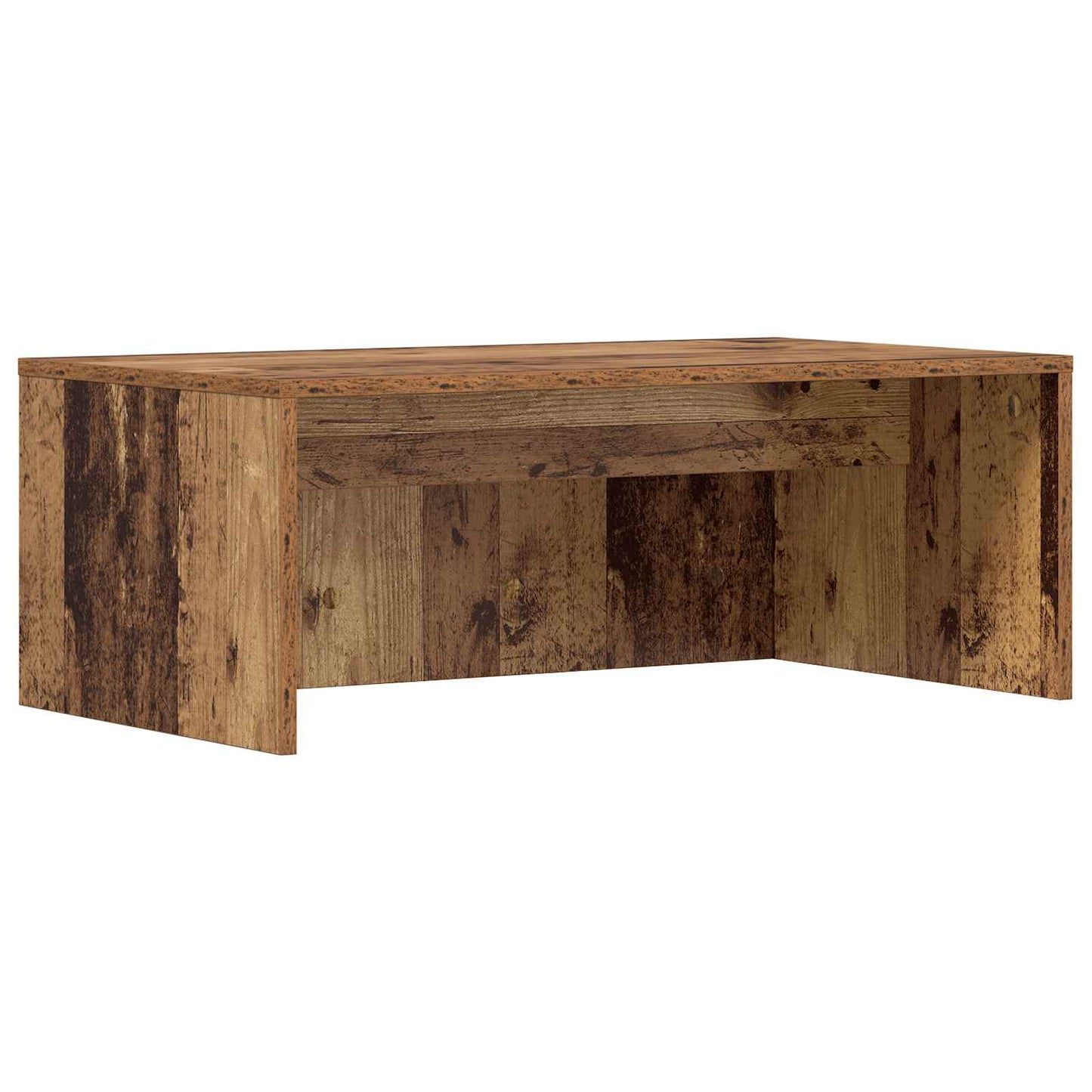 Wandbureau Wandgemonteerd Oud Hout 80 x 45 x 30 cm Bewerkt hout is nu te koop bij PeponiXL, paradijselijk wonen!