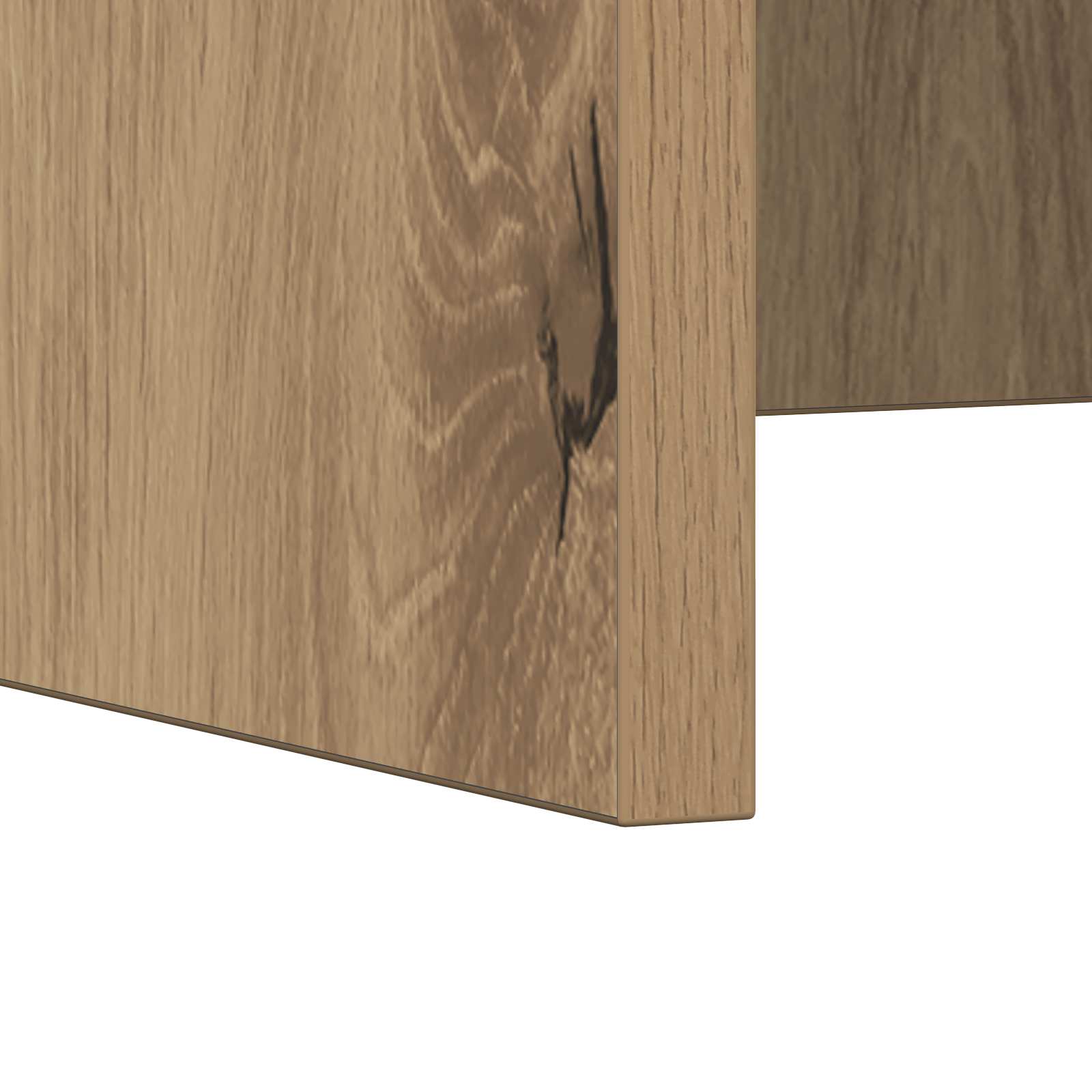 Wandbureau Artisan Eiken 80 x 45 x 30 cm Bewerkt hout is nu te koop bij PeponiXL, paradijselijk wonen!