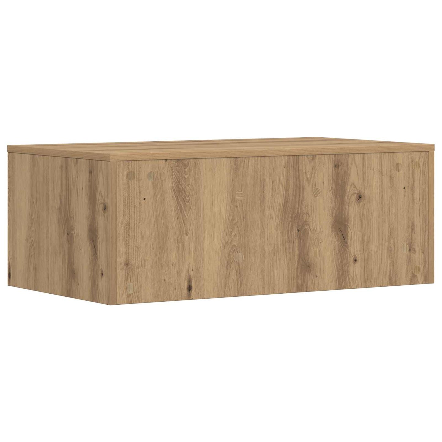 Wandbureau Artisan Eiken 80 x 45 x 30 cm Bewerkt hout is nu te koop bij PeponiXL, paradijselijk wonen!