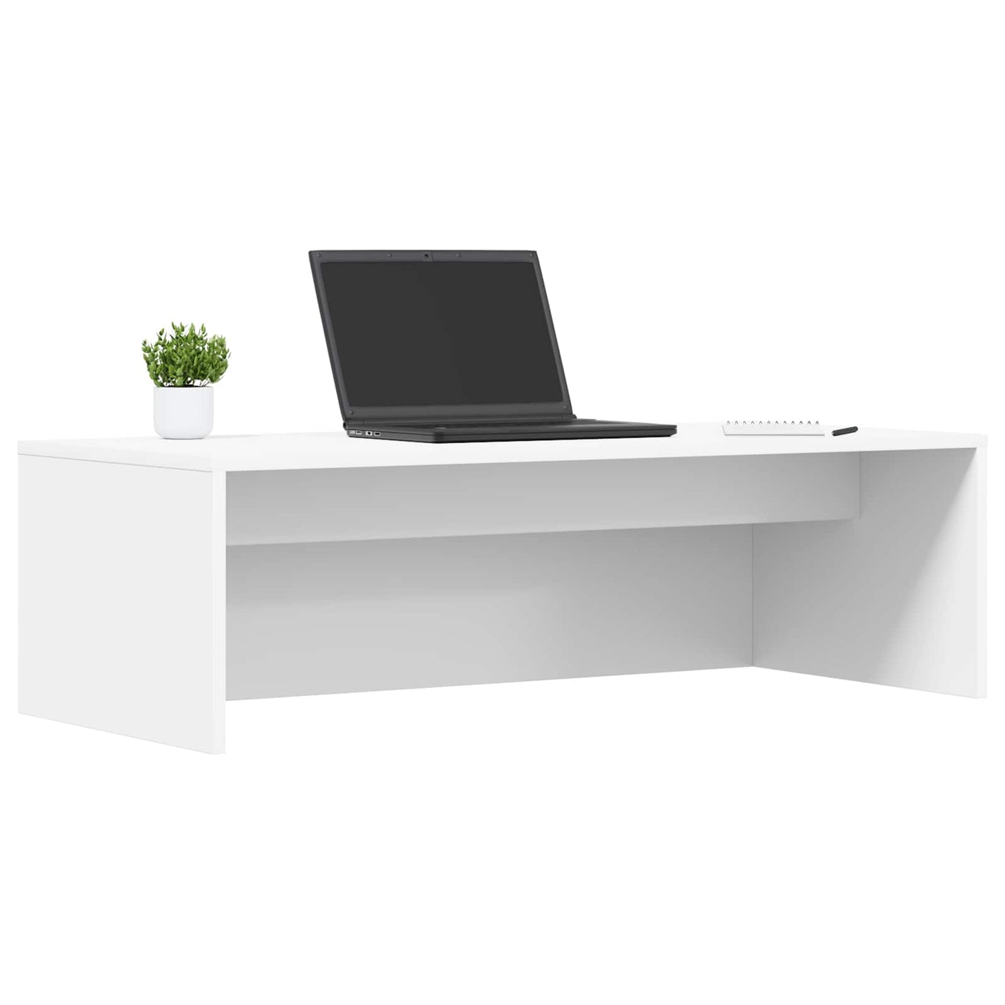 Wandbureau Wandgemonteerd Wit 100 x 45 x 30 cm Bewerkt hout is nu te koop bij PeponiXL, paradijselijk wonen!