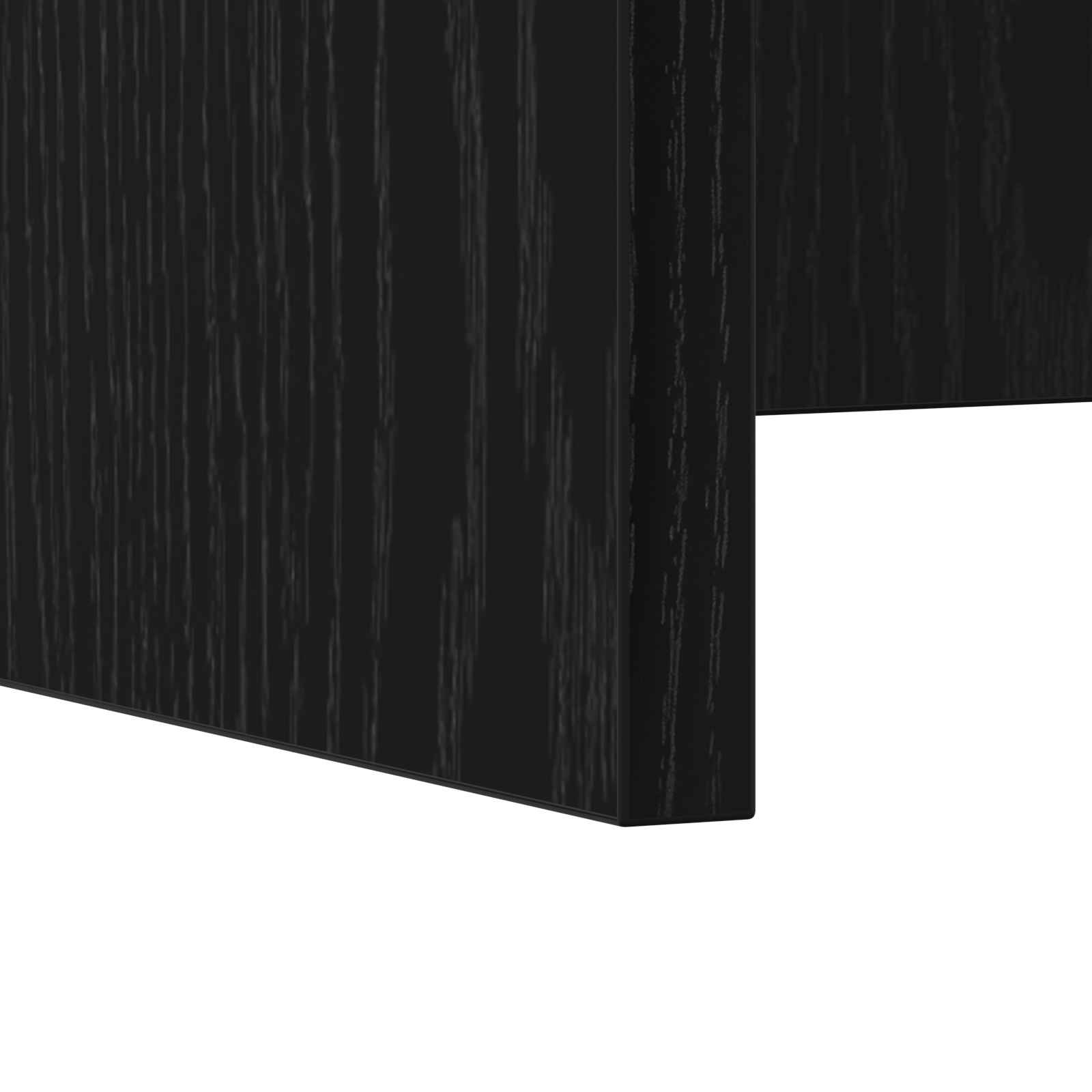 Wandbureau met opslag Zwart Eiken 100 x 45 x 30 cm Bewerkt hout is nu te koop bij PeponiXL, paradijselijk wonen!