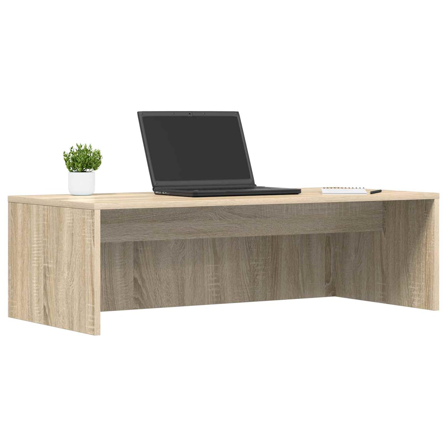 Wandbureau Sonoma Eiken 100 x 45 x 30 cm Bewerkt hout is nu te koop bij PeponiXL, paradijselijk wonen!