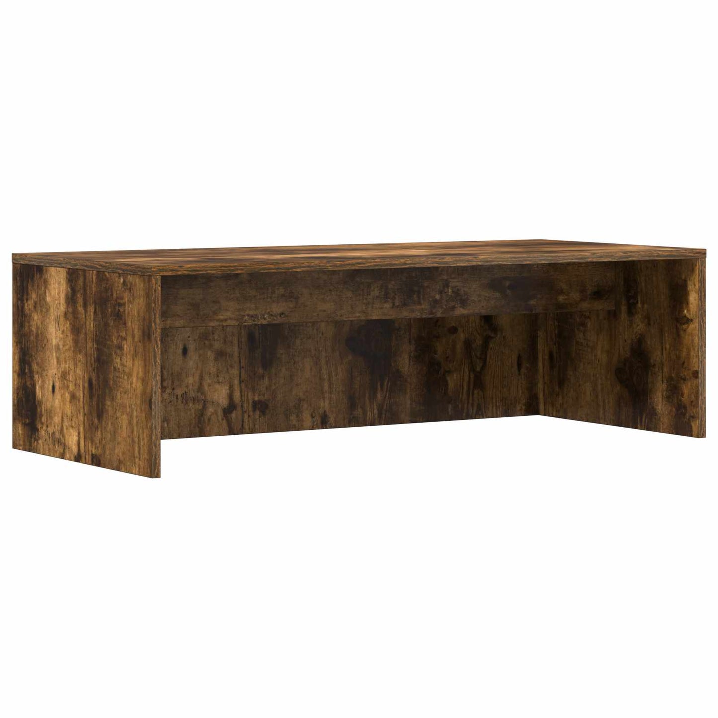 Wandbureau Gerookt eiken 100 x 45 x 30 cm Bewerkt hout is nu te koop bij PeponiXL, paradijselijk wonen!