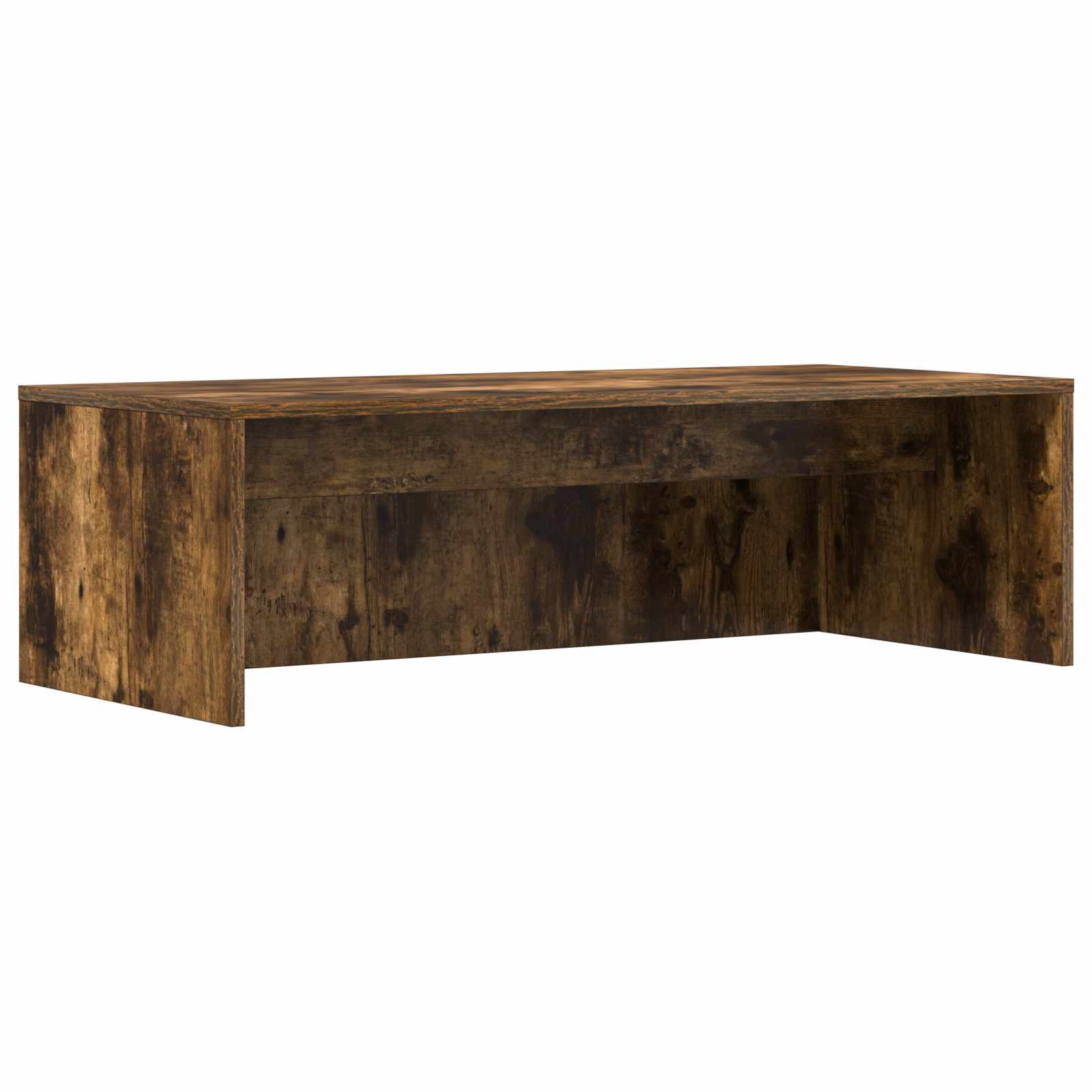 Wandbureau Gerookt eiken 100 x 45 x 30 cm Bewerkt hout is nu te koop bij PeponiXL, paradijselijk wonen!