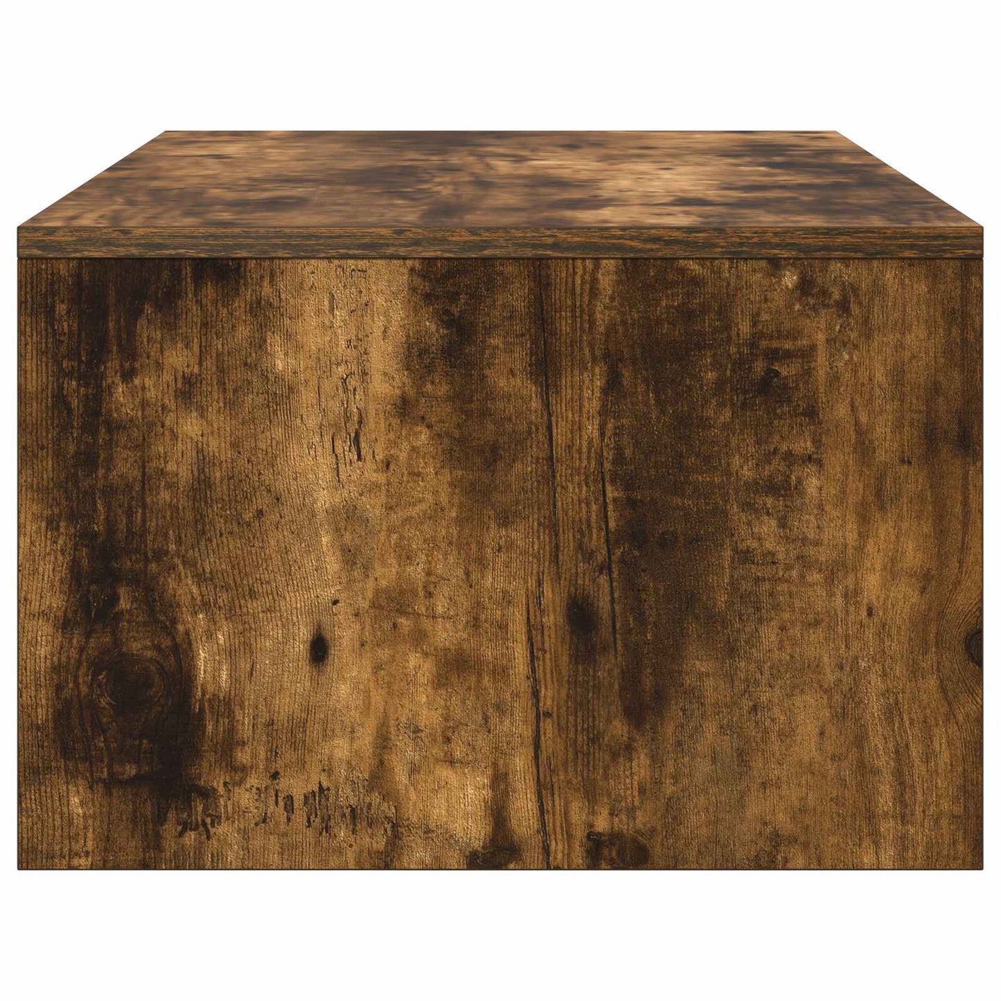 Wandbureau Gerookt eiken 100 x 45 x 30 cm Bewerkt hout is nu te koop bij PeponiXL, paradijselijk wonen!