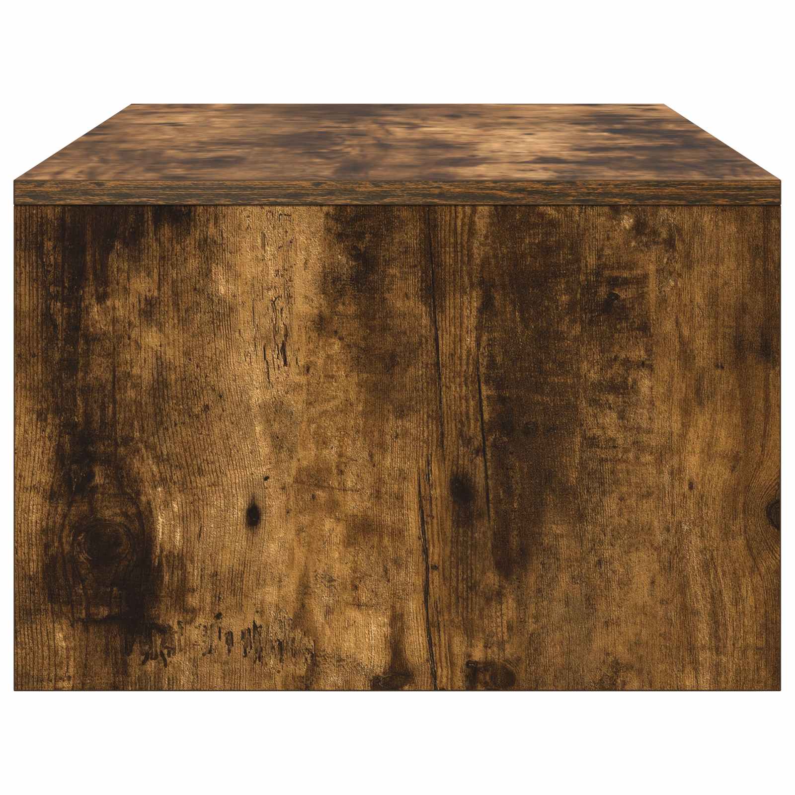 Wandbureau Gerookt eiken 100 x 45 x 30 cm Bewerkt hout is nu te koop bij PeponiXL, paradijselijk wonen!