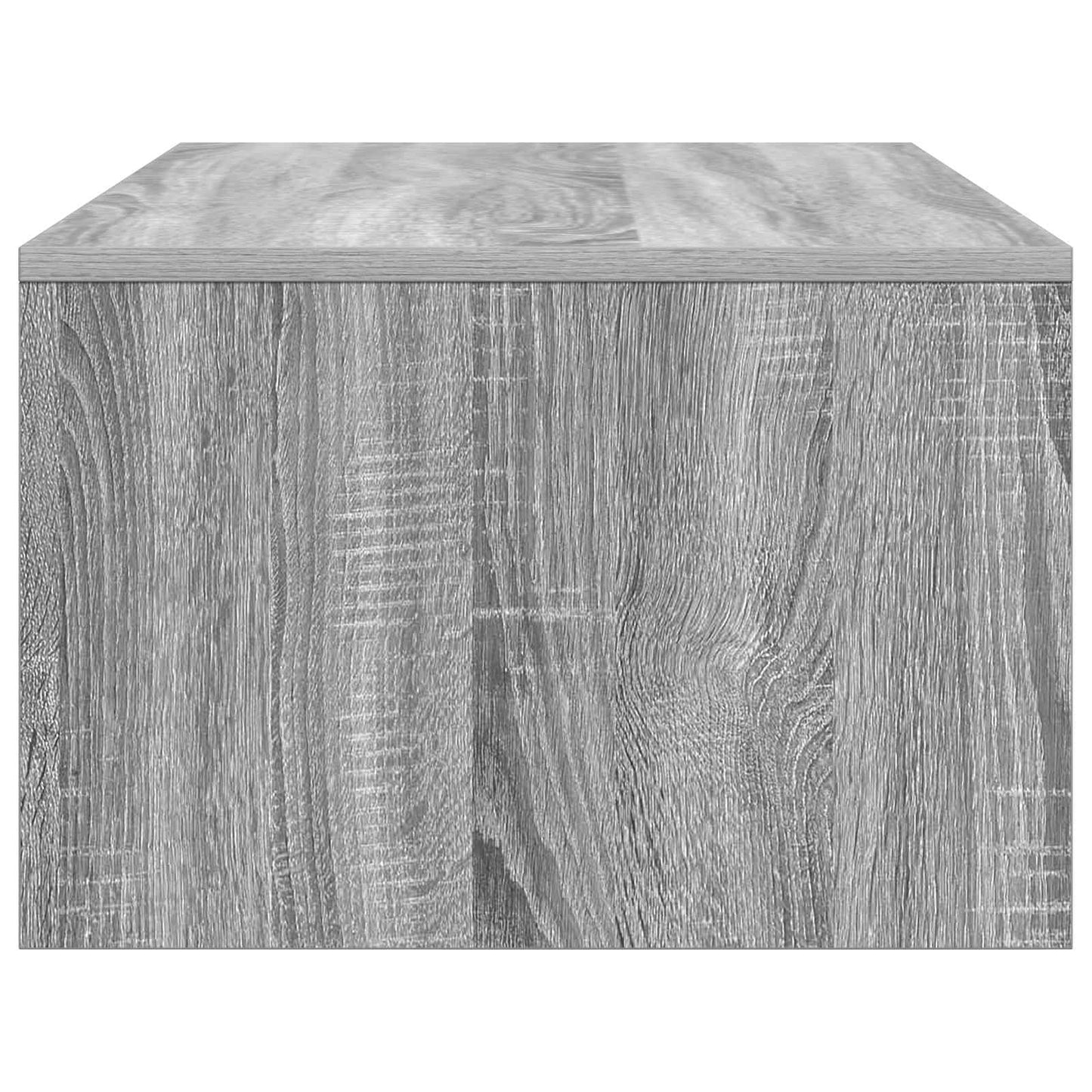 Wandbureau Grijs Sonoma 100 x 45 x 30 cm Bewerkt hout is nu te koop bij PeponiXL, paradijselijk wonen!