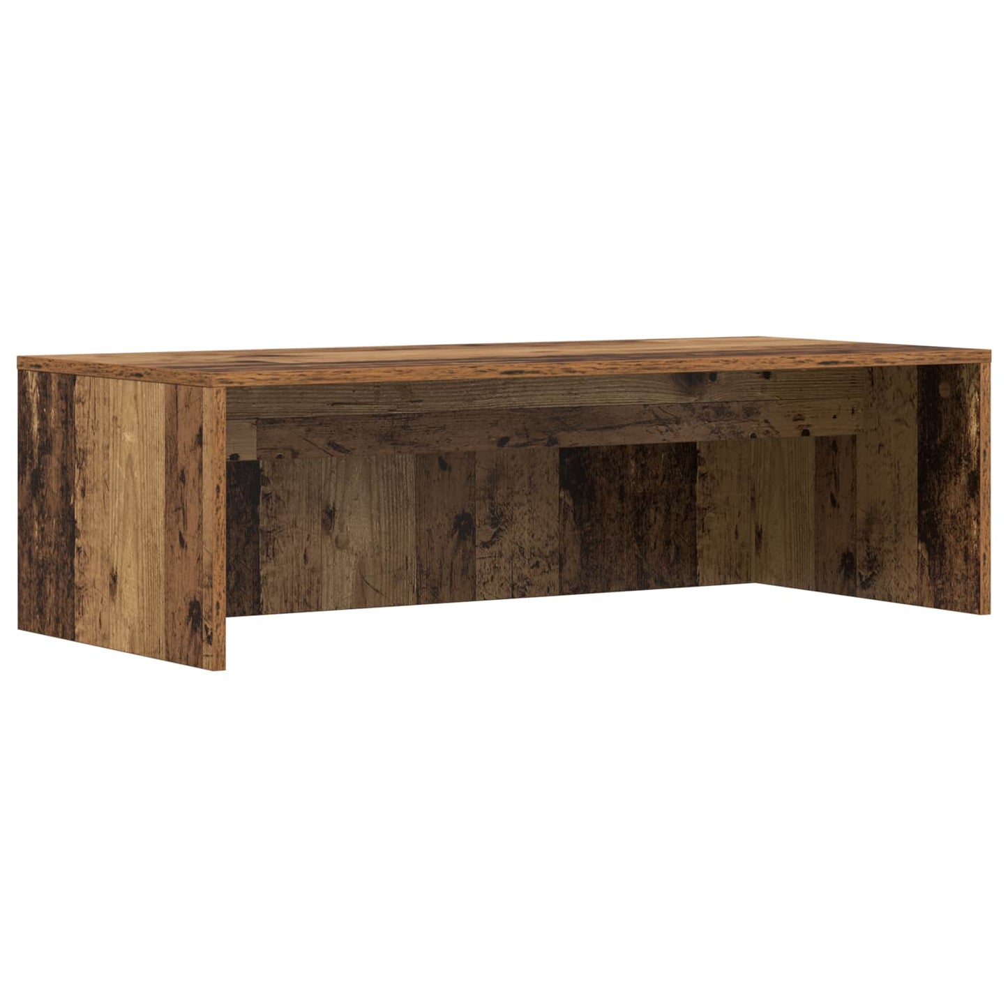 Wandbureau met opslag Oud Hout 100 x 45 x 30 cm Bewerkt hout is nu te koop bij PeponiXL, paradijselijk wonen!