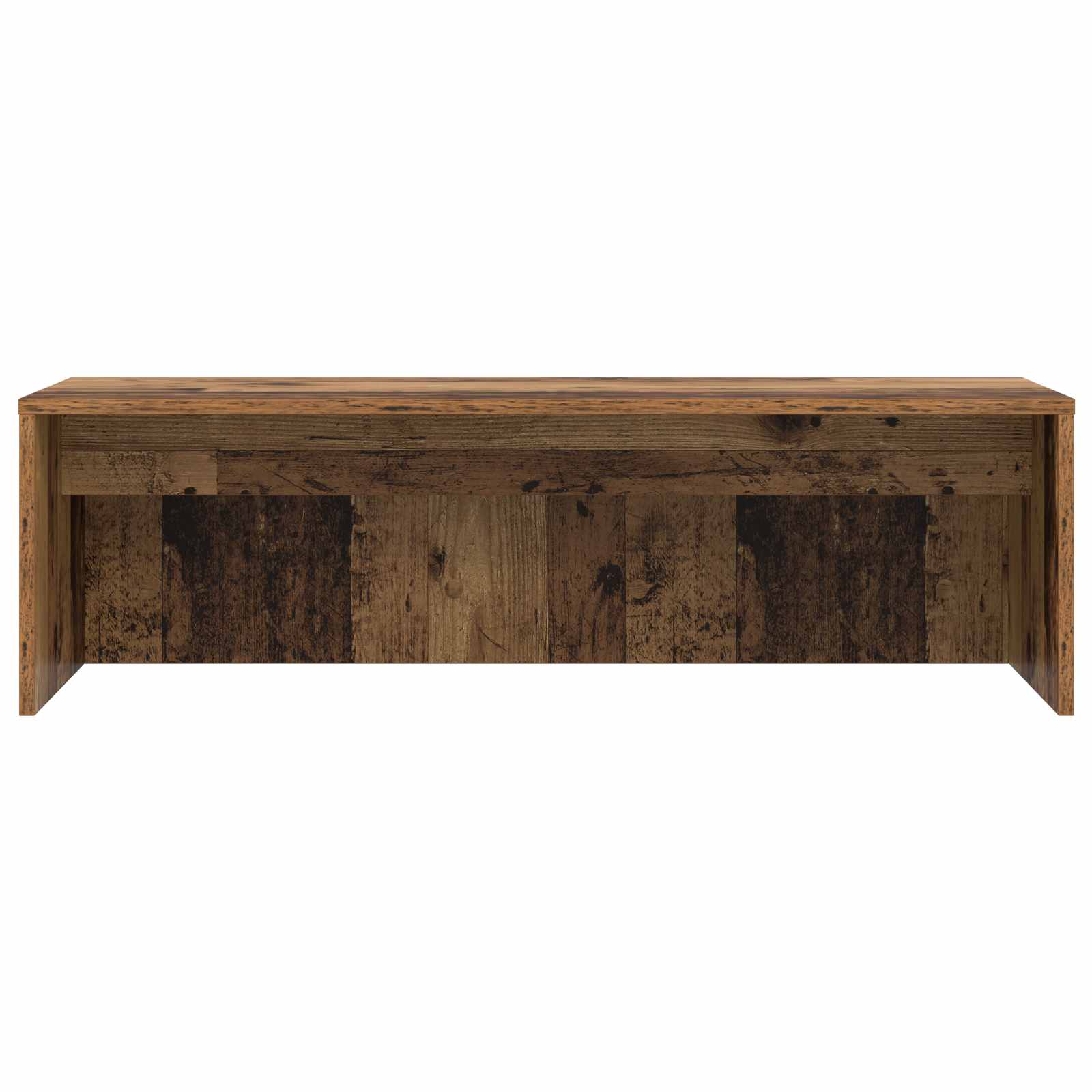 Wandbureau met opslag Oud Hout 100 x 45 x 30 cm Bewerkt hout is nu te koop bij PeponiXL, paradijselijk wonen!