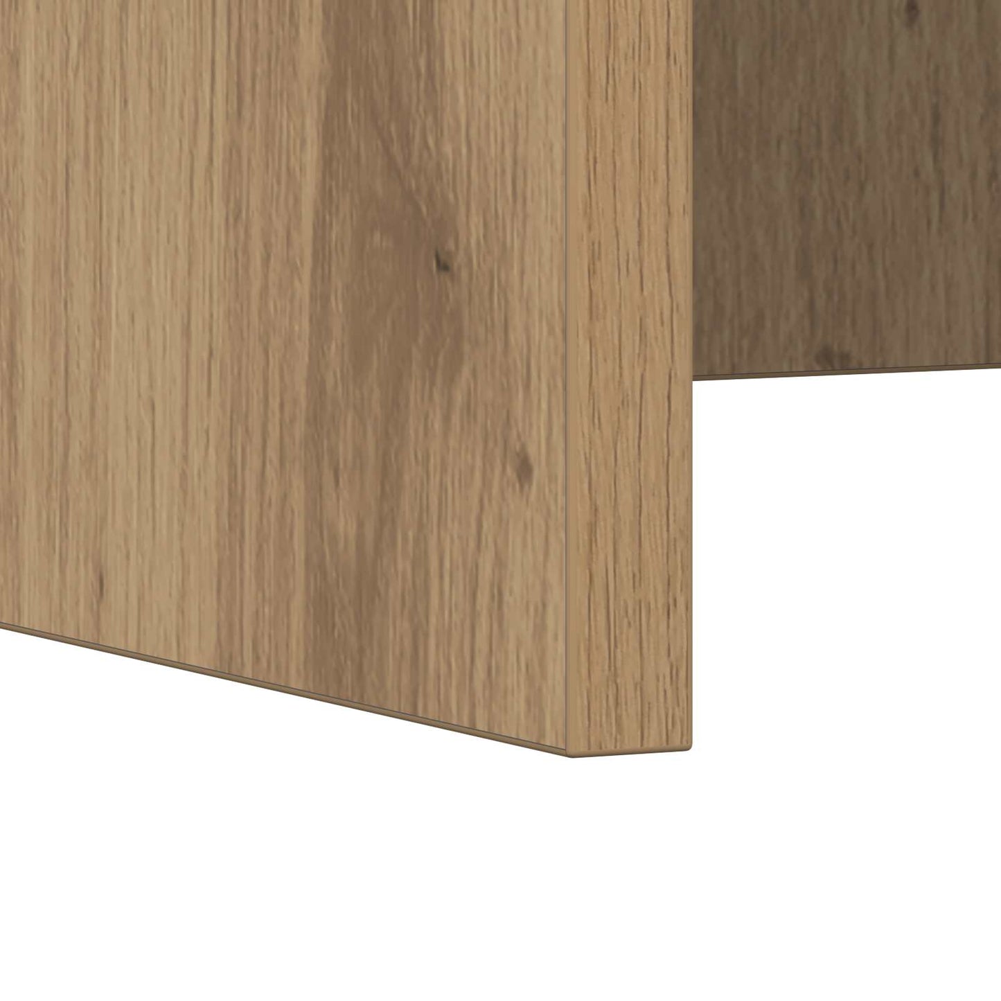 Wandbureau Artisan Eiken 100 x 45 x 30 cm Bewerkt hout is nu te koop bij PeponiXL, paradijselijk wonen!