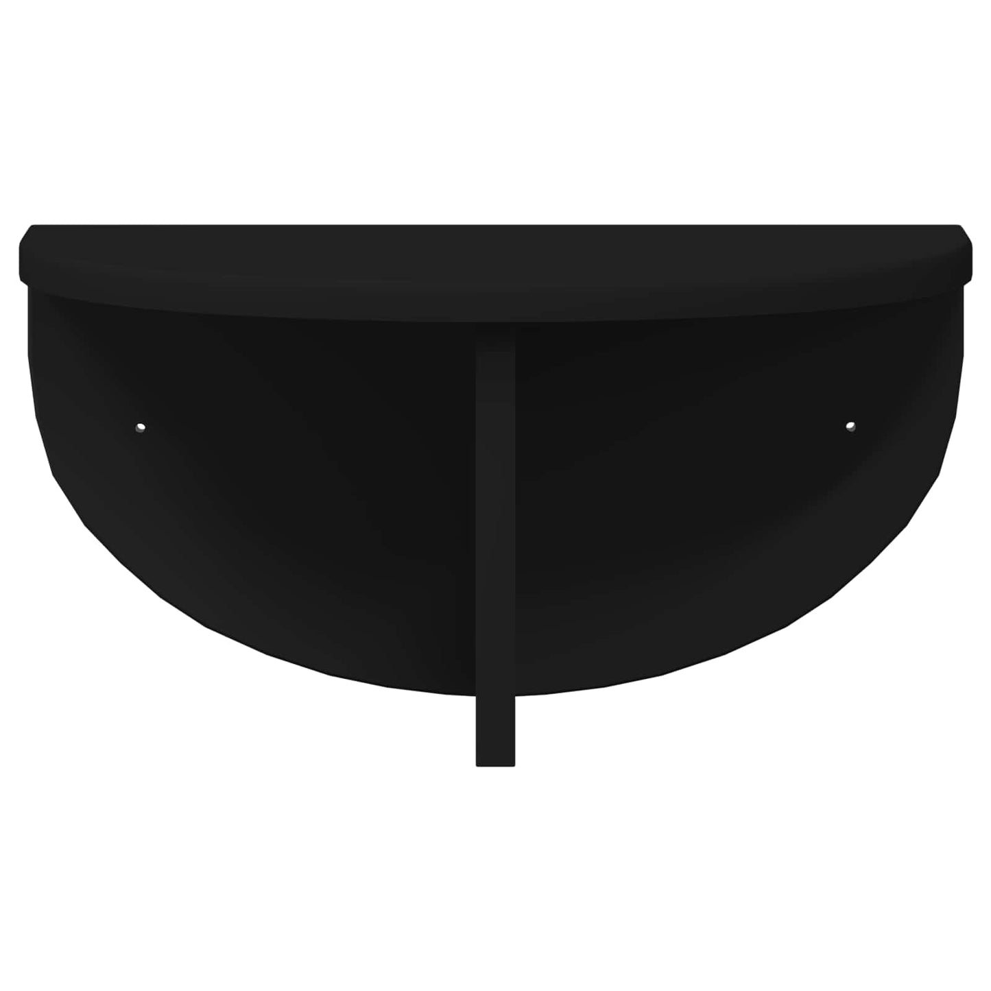 Wandplank 2 pcs Zwart 38 x 19 x 19 cm Bewerkt hout is nu te koop bij PeponiXL, paradijselijk wonen!