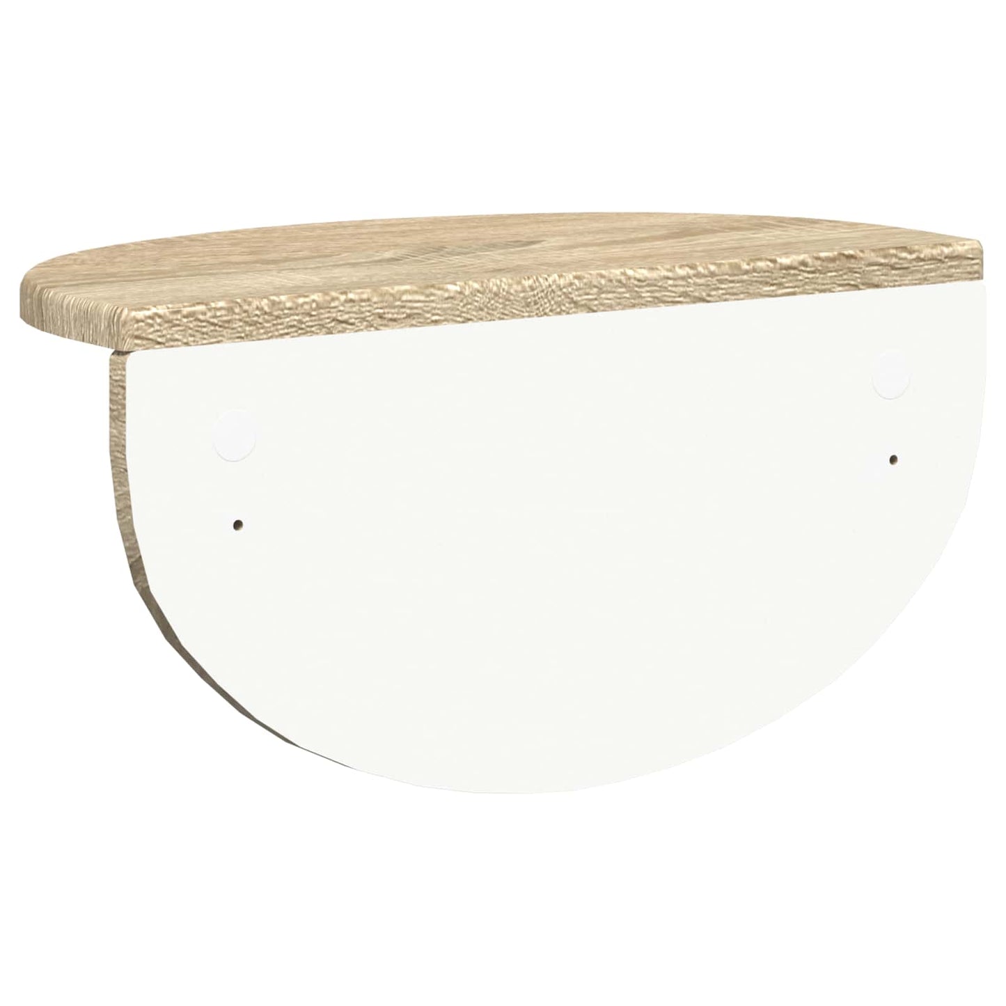 Wandplank 2 pcs Sonoma Eiken 38 x 19 x 19 cm Bewerkt hout is nu te koop bij PeponiXL, paradijselijk wonen!