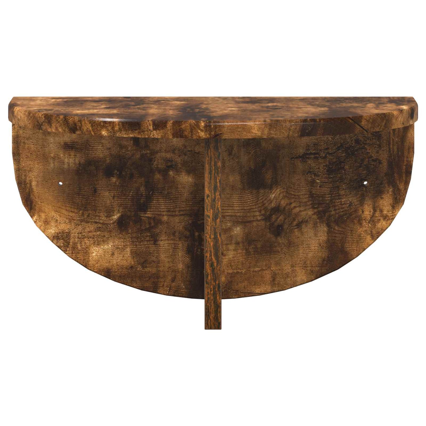 Wandplank Gerookt eiken 38 x 19 x 19 cm Bewerkt hout is nu te koop bij PeponiXL, paradijselijk wonen!