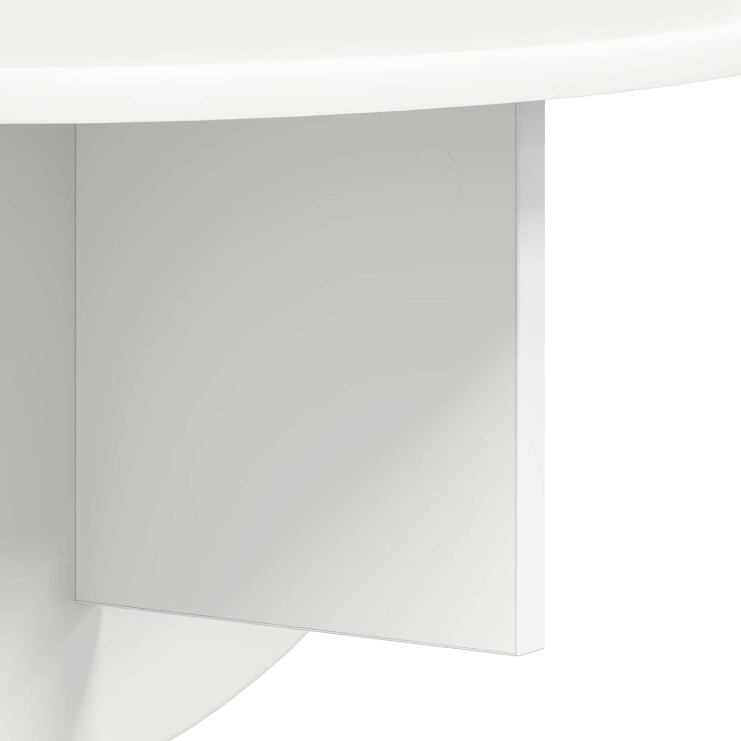 Wandplank Wandgemonteerd 2 pcs Wit 48 x 24 x 24 cm Bewerkt hout is nu te koop bij PeponiXL, paradijselijk wonen!