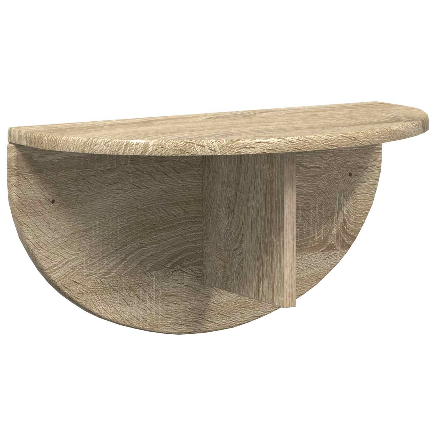 Wandplank 2 pcs Sonoma Eiken 48 x 24 x 24 cm Bewerkt hout is nu te koop bij PeponiXL, paradijselijk wonen!