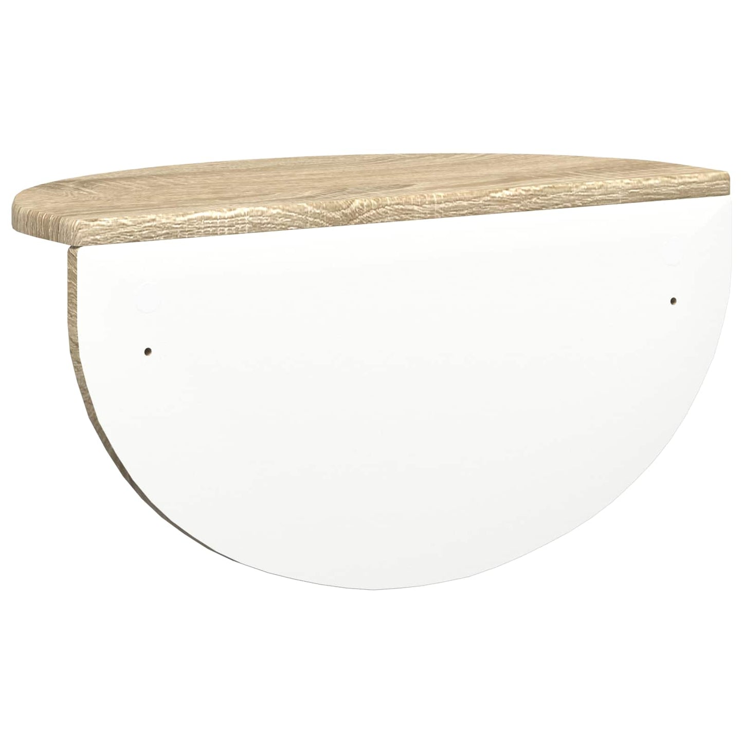 Wandplank 2 pcs Sonoma Eiken 48 x 24 x 24 cm Bewerkt hout is nu te koop bij PeponiXL, paradijselijk wonen!