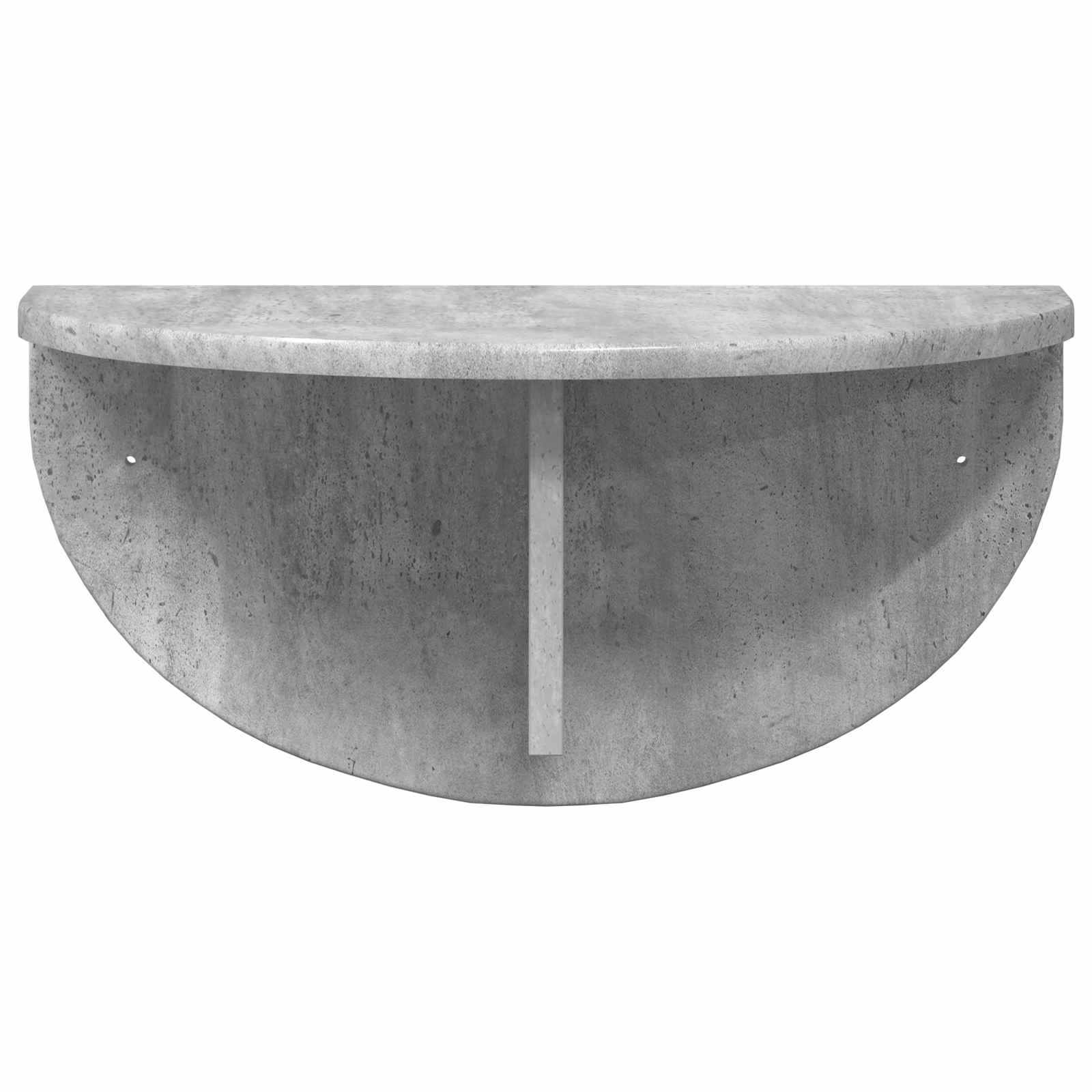 Wandplank Beton Grijs 48 x 24 x 24 cm Bewerkt hout is nu te koop bij PeponiXL, paradijselijk wonen!