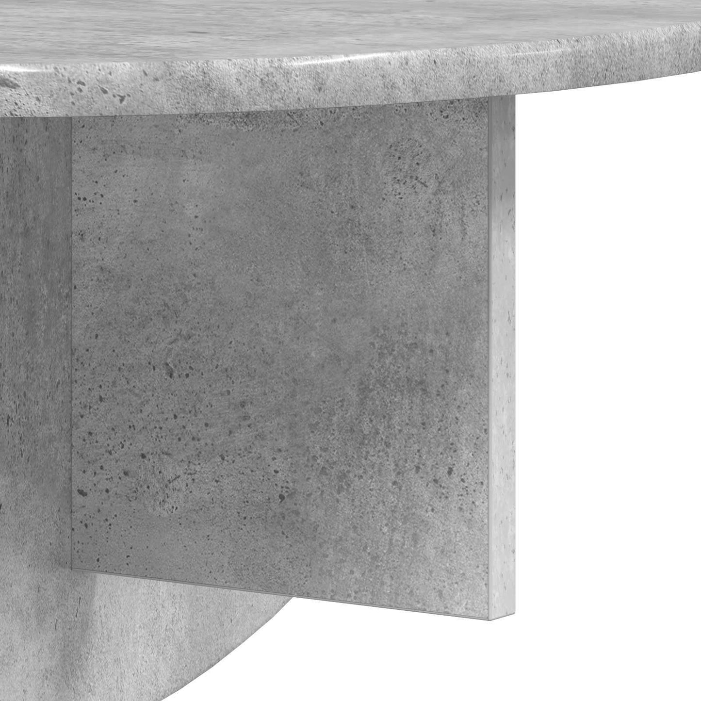 Wandplank 2 pcs Beton Grijs 48 x 24 x 24 cm Bewerkt hout is nu te koop bij PeponiXL, paradijselijk wonen!