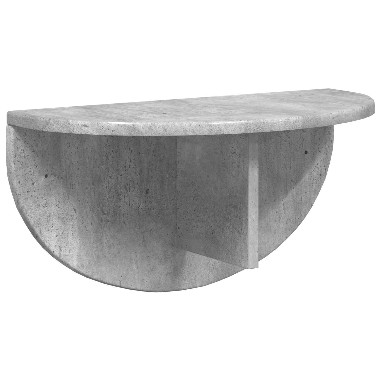 Wandplank 2 pcs Beton Grijs 48 x 24 x 24 cm Bewerkt hout is nu te koop bij PeponiXL, paradijselijk wonen!