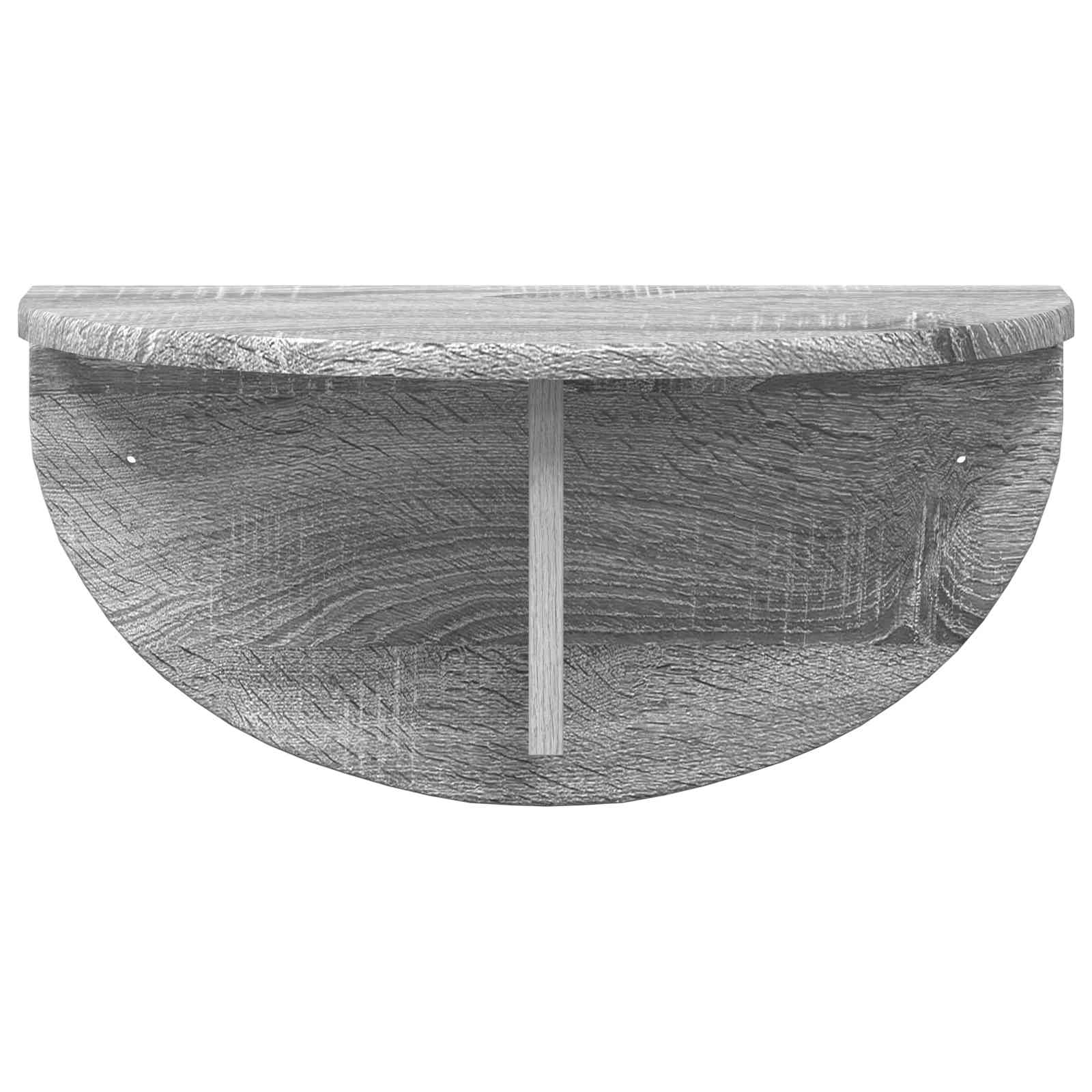 Wandplank 2 pcs Grijs Sonoma 48 x 24 x 24 cm Bewerkt hout is nu te koop bij PeponiXL, paradijselijk wonen!