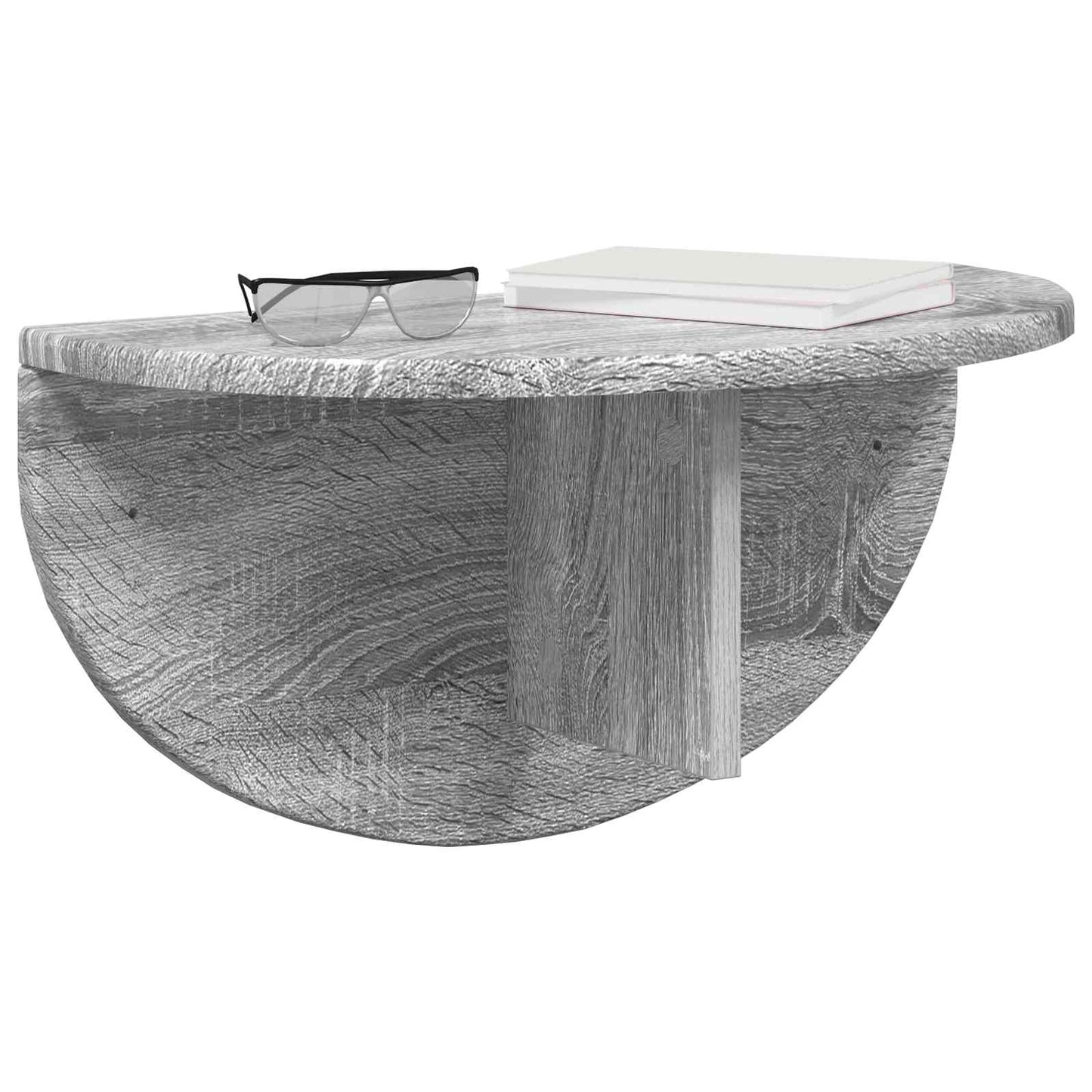 Wandplank 2 pcs Grijs Sonoma 48 x 24 x 24 cm Bewerkt hout is nu te koop bij PeponiXL, paradijselijk wonen!