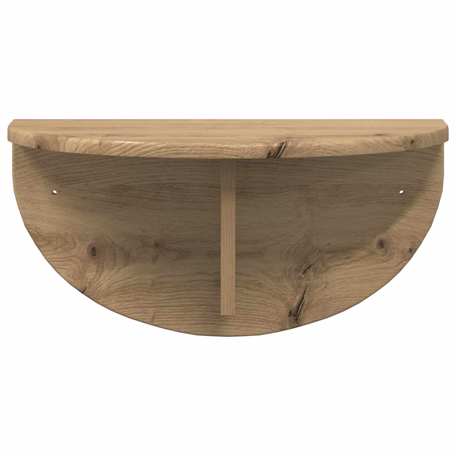 Wandplank 2 pcs Artisan Eiken 48 x 24 x 24 cm Bewerkt hout is nu te koop bij PeponiXL, paradijselijk wonen!