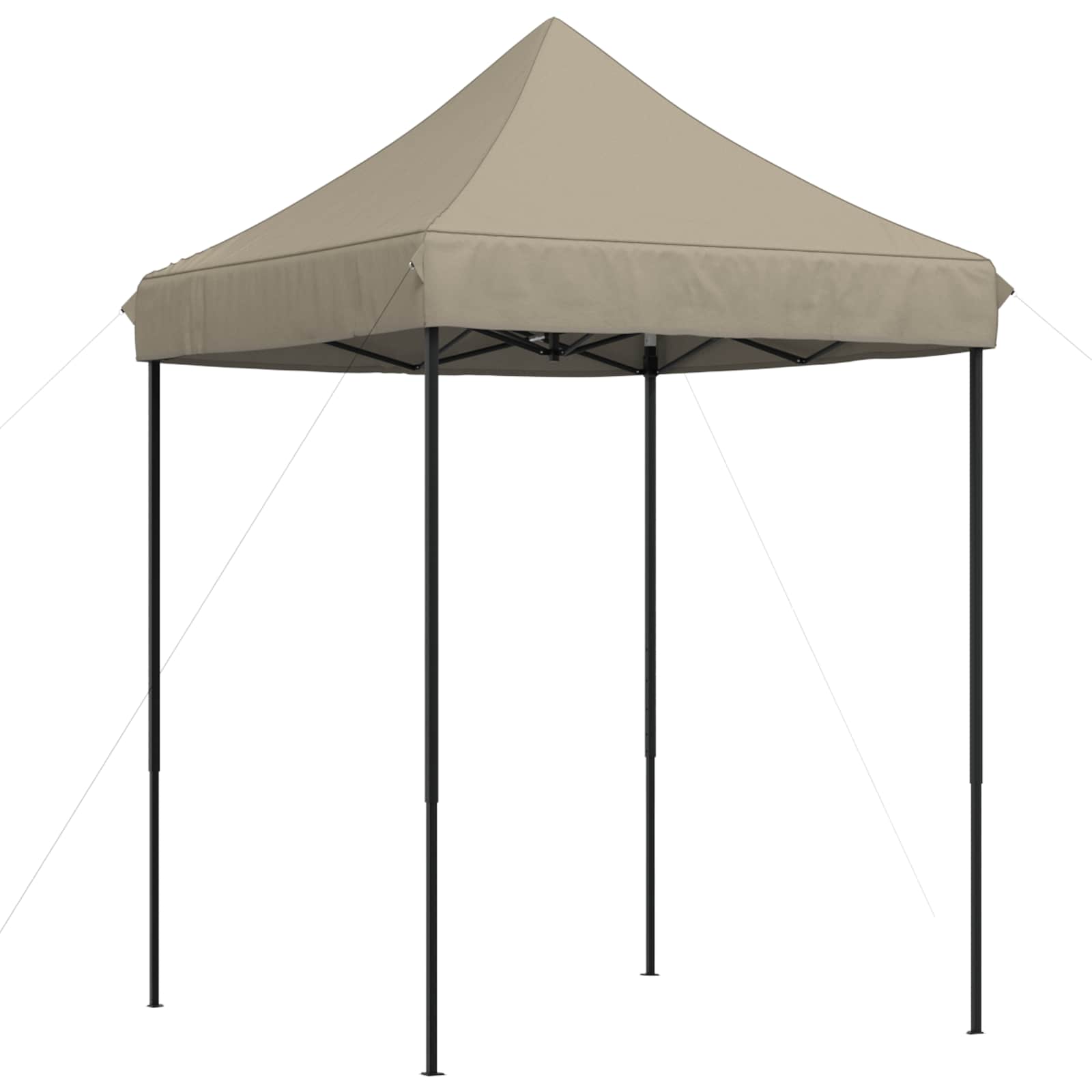 Partytent Taupe 200 x 200 x 306 cm Oxford Stof is nu te koop bij PeponiXL, paradijselijk wonen!