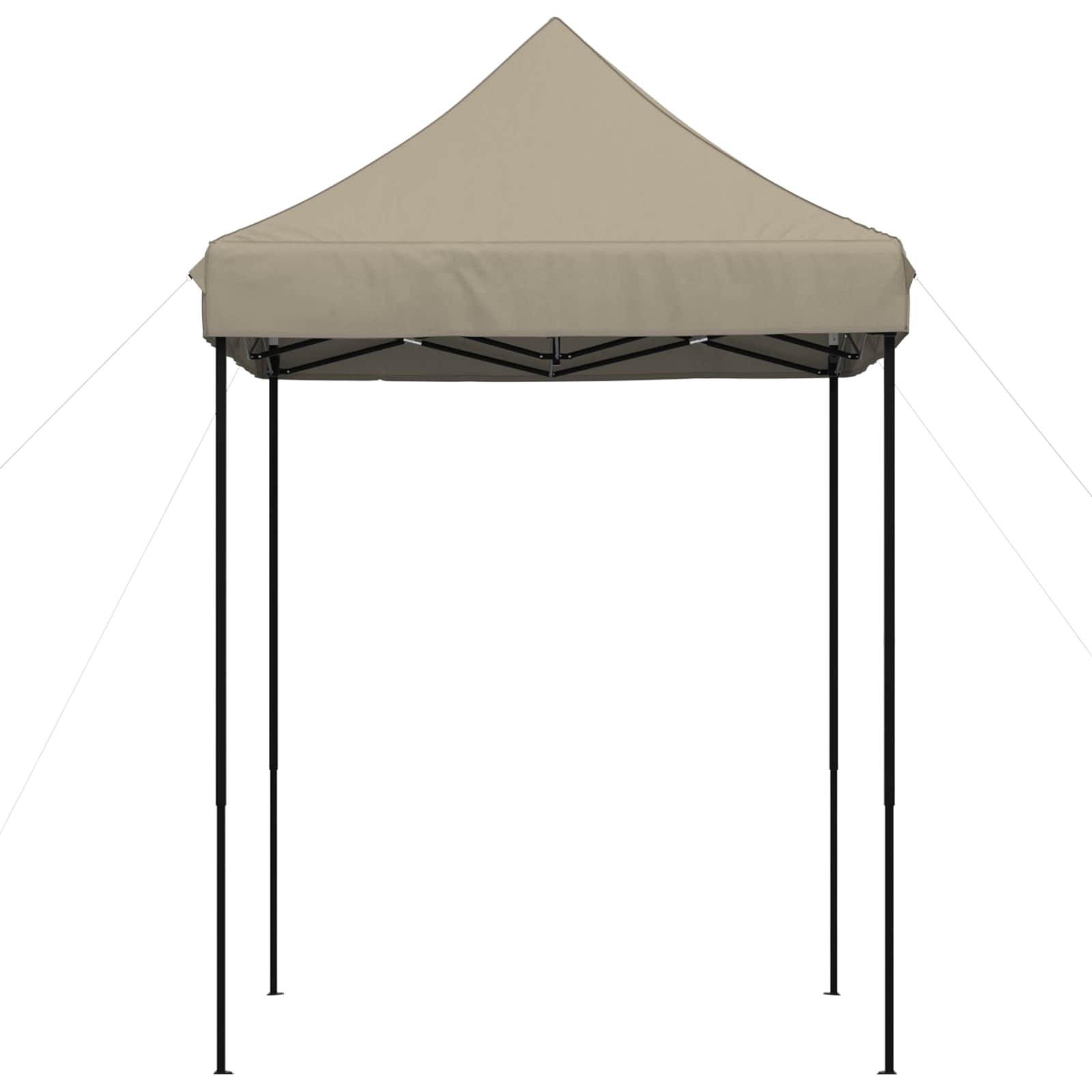 Partytent Taupe 200 x 200 x 306 cm Oxford Stof is nu te koop bij PeponiXL, paradijselijk wonen!