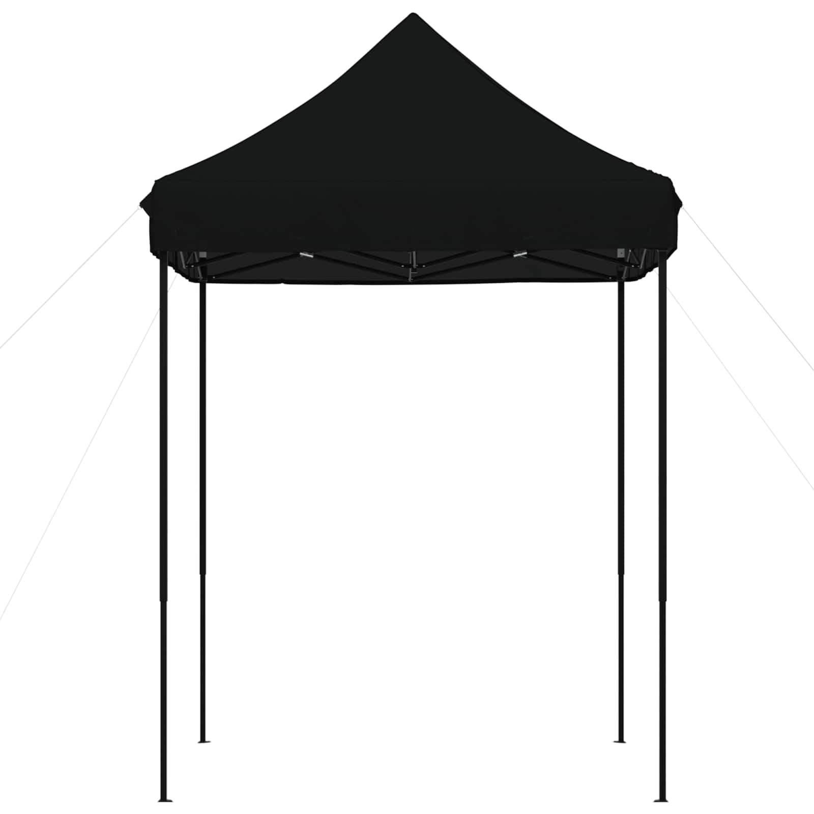 Partytent Zwart 200 x 200 x 306 cm Oxford Stof is nu te koop bij PeponiXL, paradijselijk wonen!
