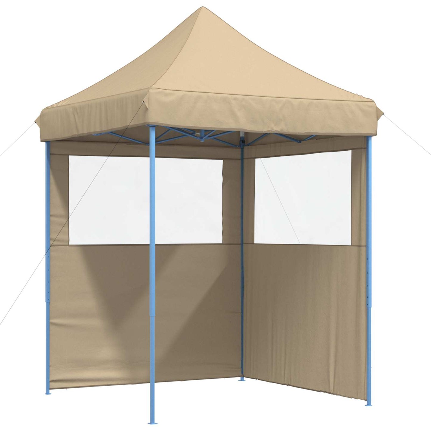 Partytent Beige 200 x 200 x 306 cm Oxford Stof is nu te koop bij PeponiXL, paradijselijk wonen!