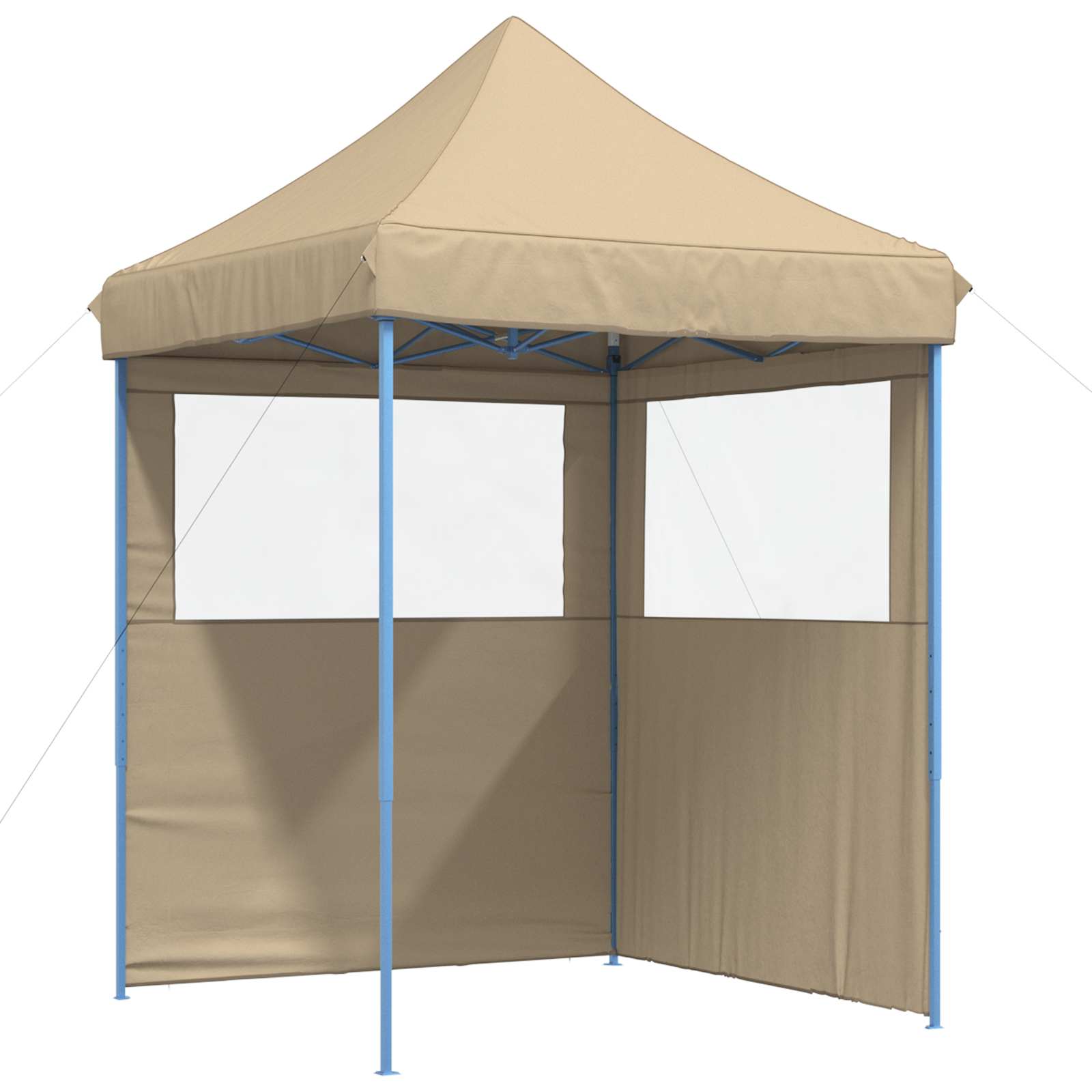 Partytent Beige 200 x 200 x 306 cm Oxford Stof is nu te koop bij PeponiXL, paradijselijk wonen!
