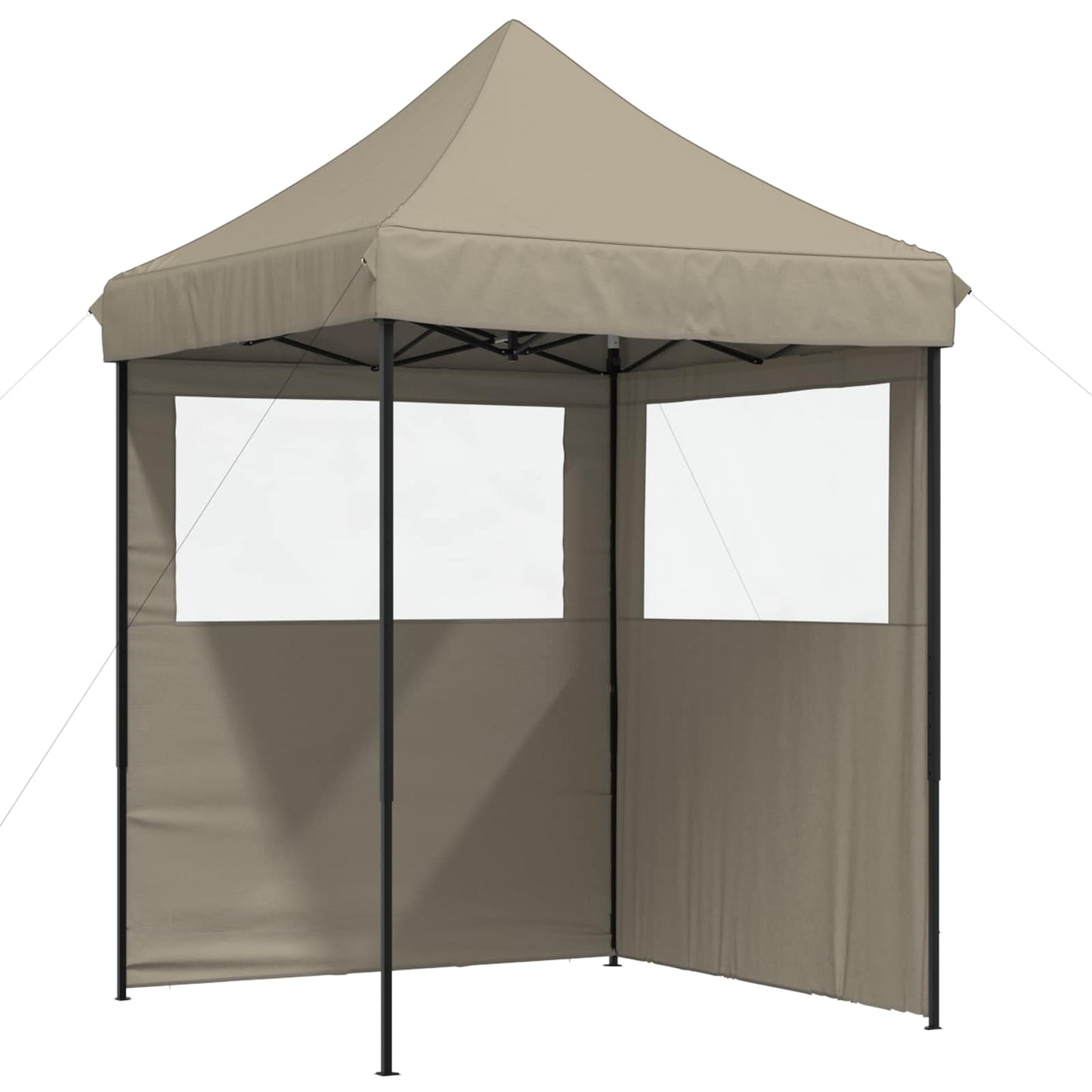 Partytent Taupe 200 x 200 x 306 cm Oxford Stof is nu te koop bij PeponiXL, paradijselijk wonen!