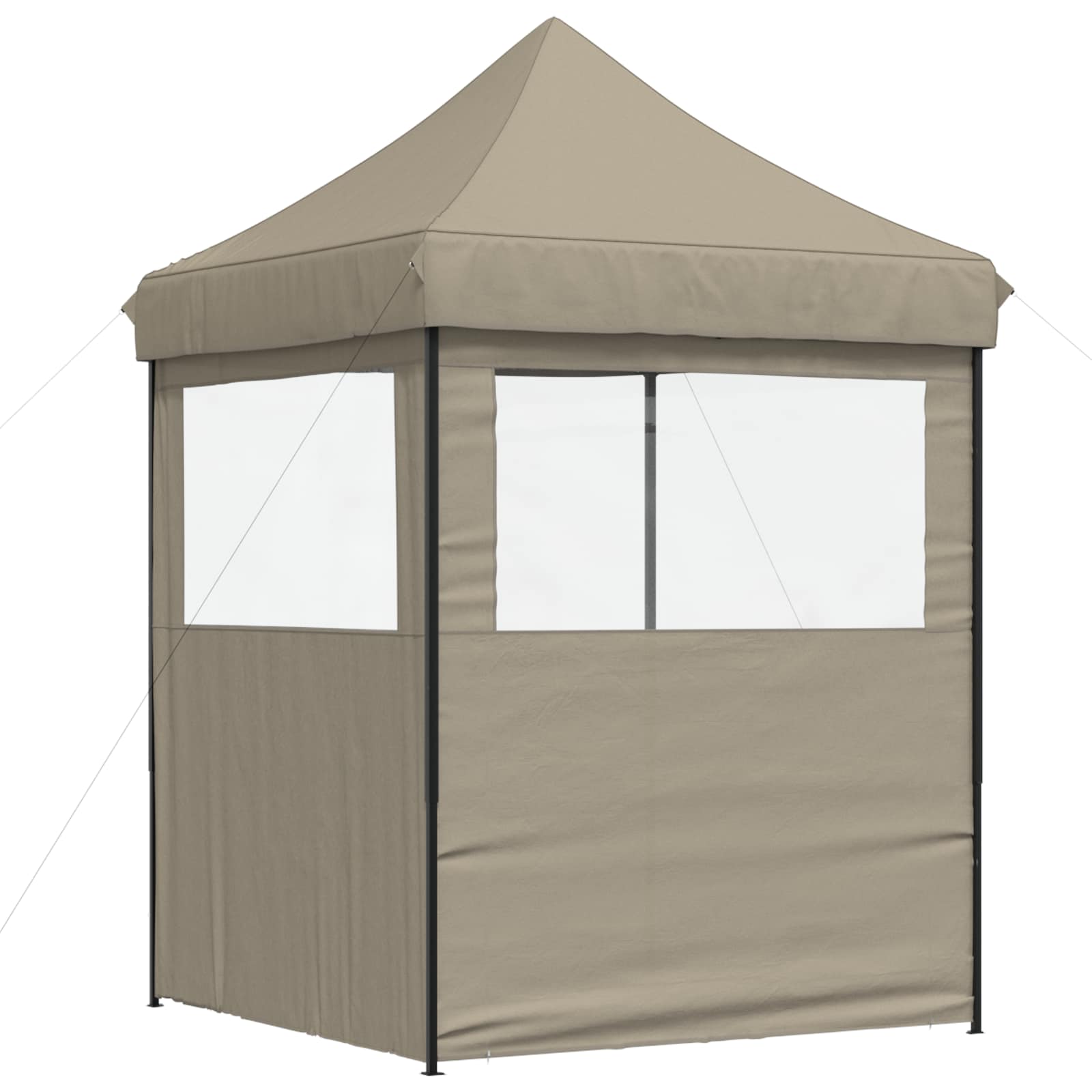 Partytent Taupe 200 x 200 x 306 cm Oxford Stof is nu te koop bij PeponiXL, paradijselijk wonen!
