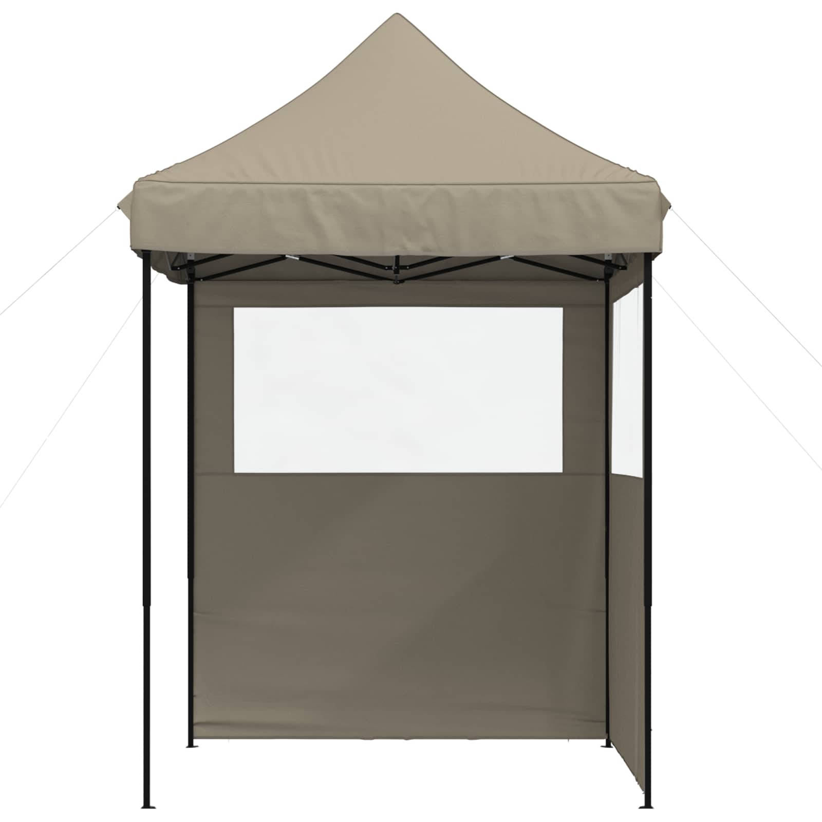 Partytent Taupe 200 x 200 x 306 cm Oxford Stof is nu te koop bij PeponiXL, paradijselijk wonen!