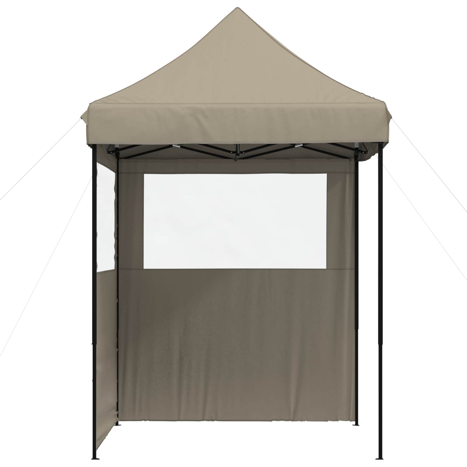 Partytent Taupe 200 x 200 x 306 cm Oxford Stof is nu te koop bij PeponiXL, paradijselijk wonen!