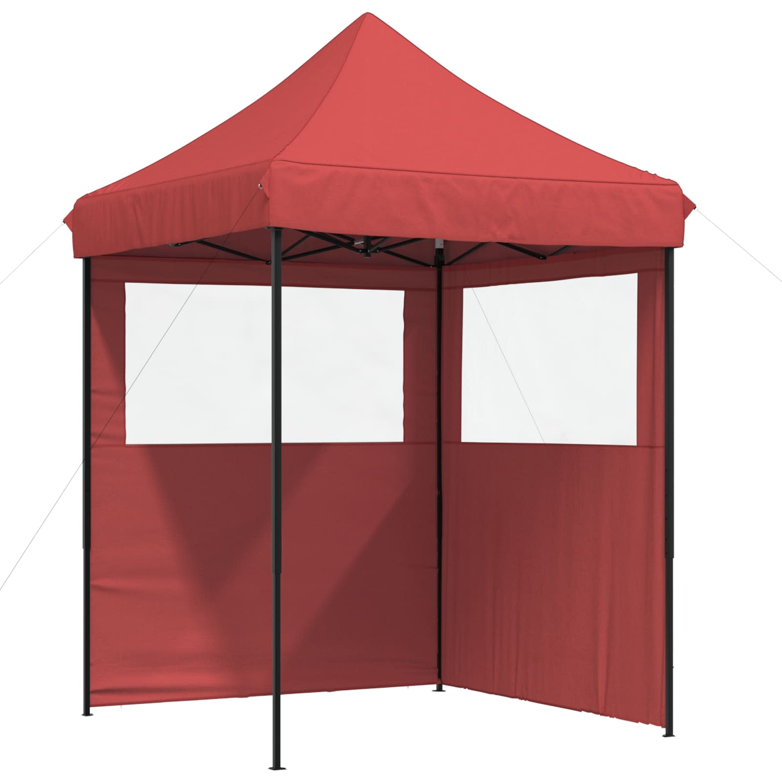 Partytent Bordeauxrood 200 x 200 x 306 cm Oxford Stof is nu te koop bij PeponiXL, paradijselijk wonen!